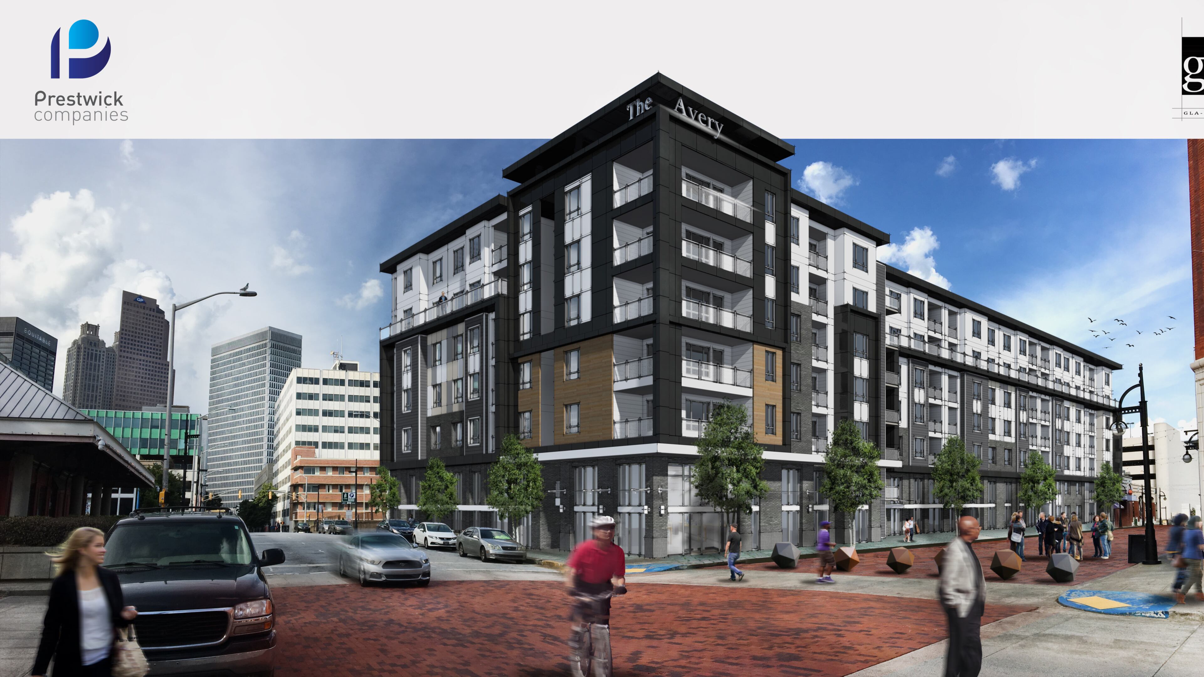 The Avery is a 180-unit four-story apartment planned for Underground Atlanta. It received a $3.6 million grant from Invest Atlanta.