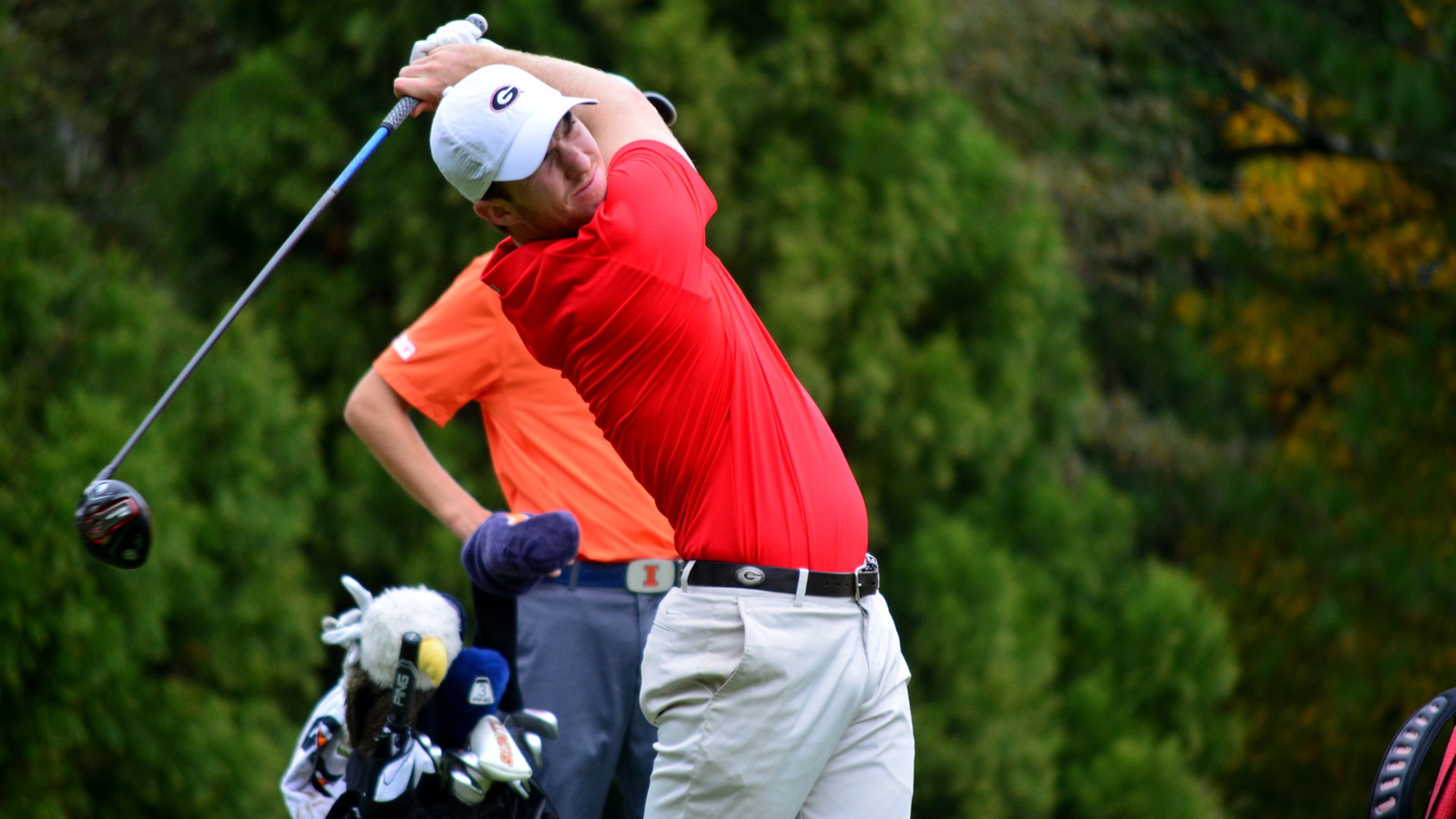 Georgia’s Zach Healy took a 2-up win over Dylan Meyer Tuesday. (Photo by Steven Colquitt)