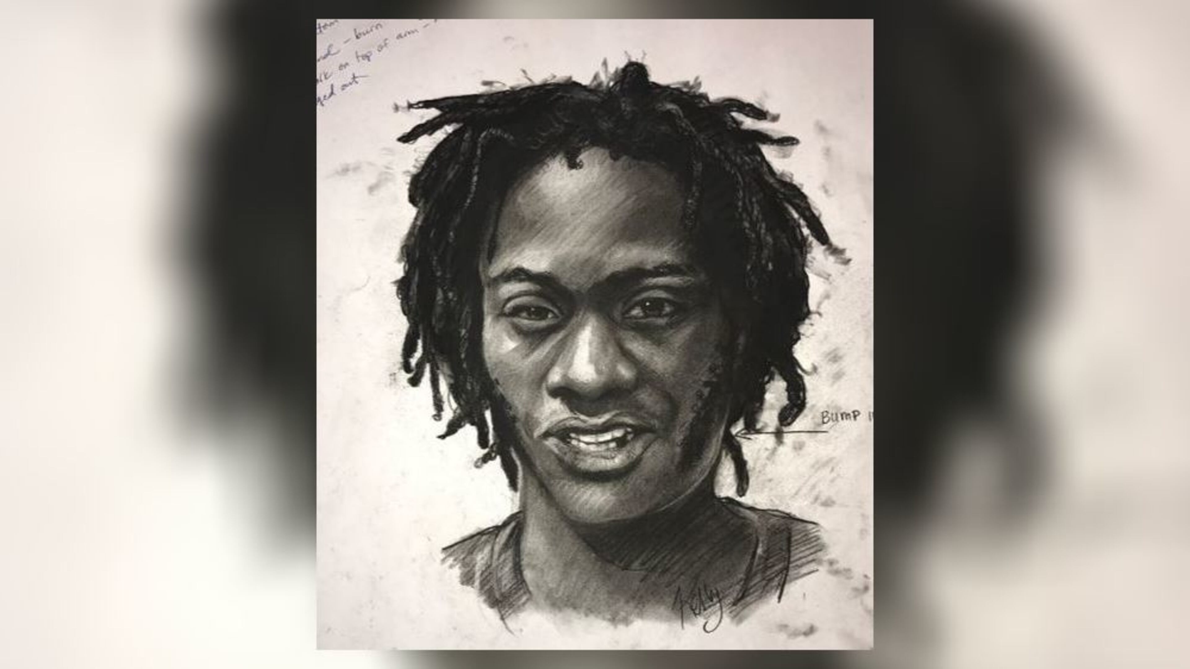 This is a sketch of a man police are seeking in connection with an assault on a 14-year old Douglasville girl.