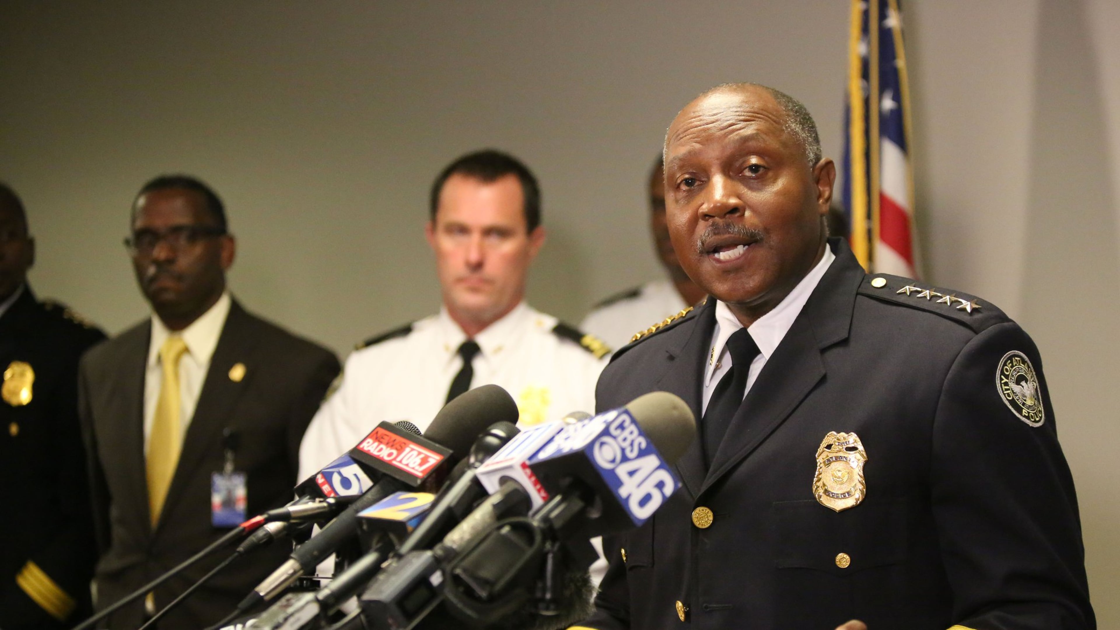 Atlanta Police Chief George Turner to retire after 35 years with the Atlanta Police Department. EMILY JENKINS/ EJENKINS@AJC.COM