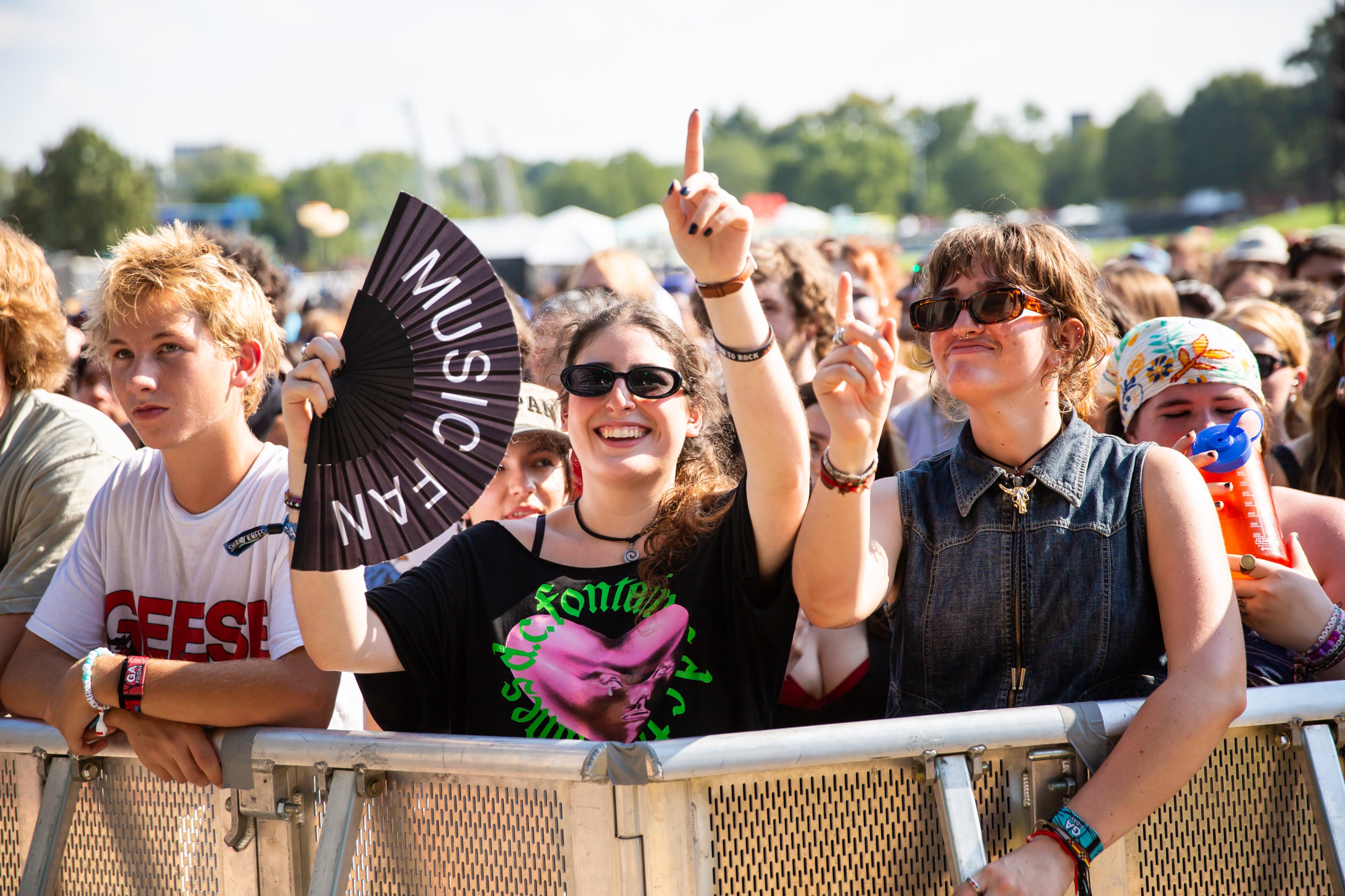 Fans gather for Ben Howard Shaky Knees on Friday, Sept. 18, 2026, at Piedmont Park. (Ryan Fleisher for the AJC)