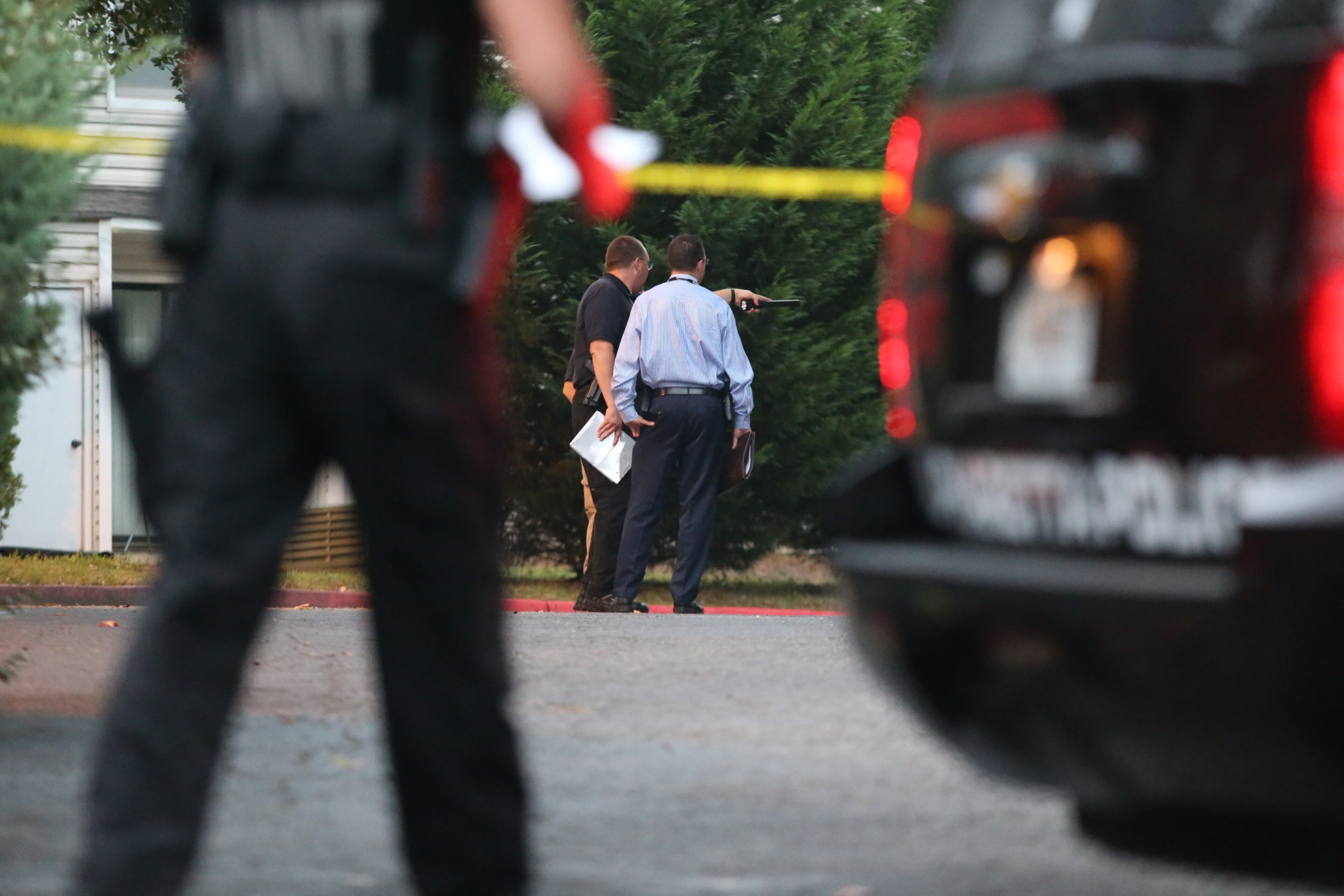 Police Tuesday were investigating the early morning shooting of a man outside an Alpharetta condominium. The shooting happened shortly before 3:30 a.m. Tuesday on Planter’s Ridge Lane, in the Planter’s Ridge condo complex, according to Alpharetta police spokesman George Gordon.