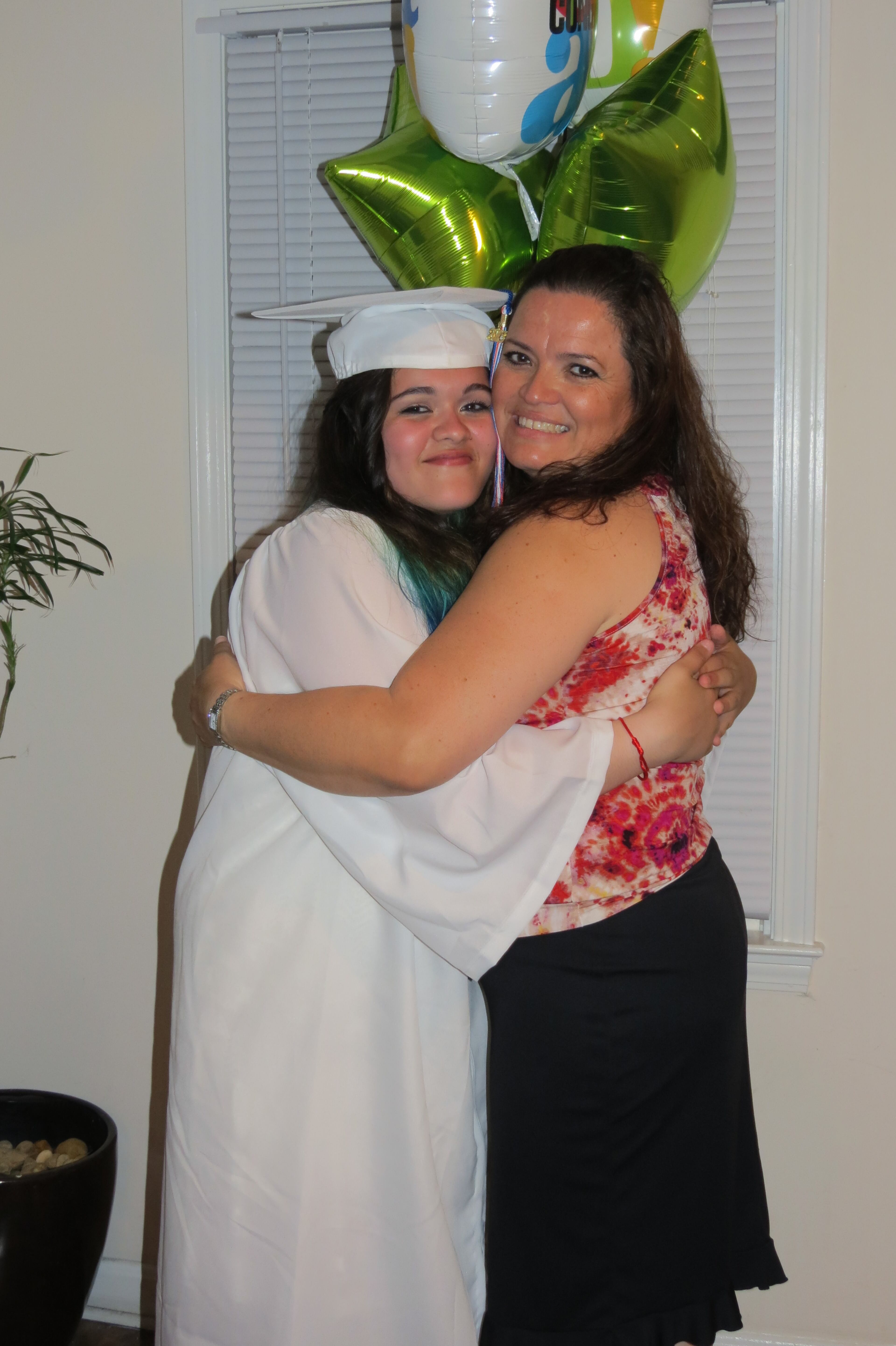 Nina Nunez of Atlanta sent in this photo of Parkview High School grad Carmen Alexa Chavrria. "My Alexa had a rough time in school due to her hearing problem, but she did it and we couldn't be prouder of her and her accomplishments..WE 3 YOU ALEXA....love Mom," Nunez wrote.