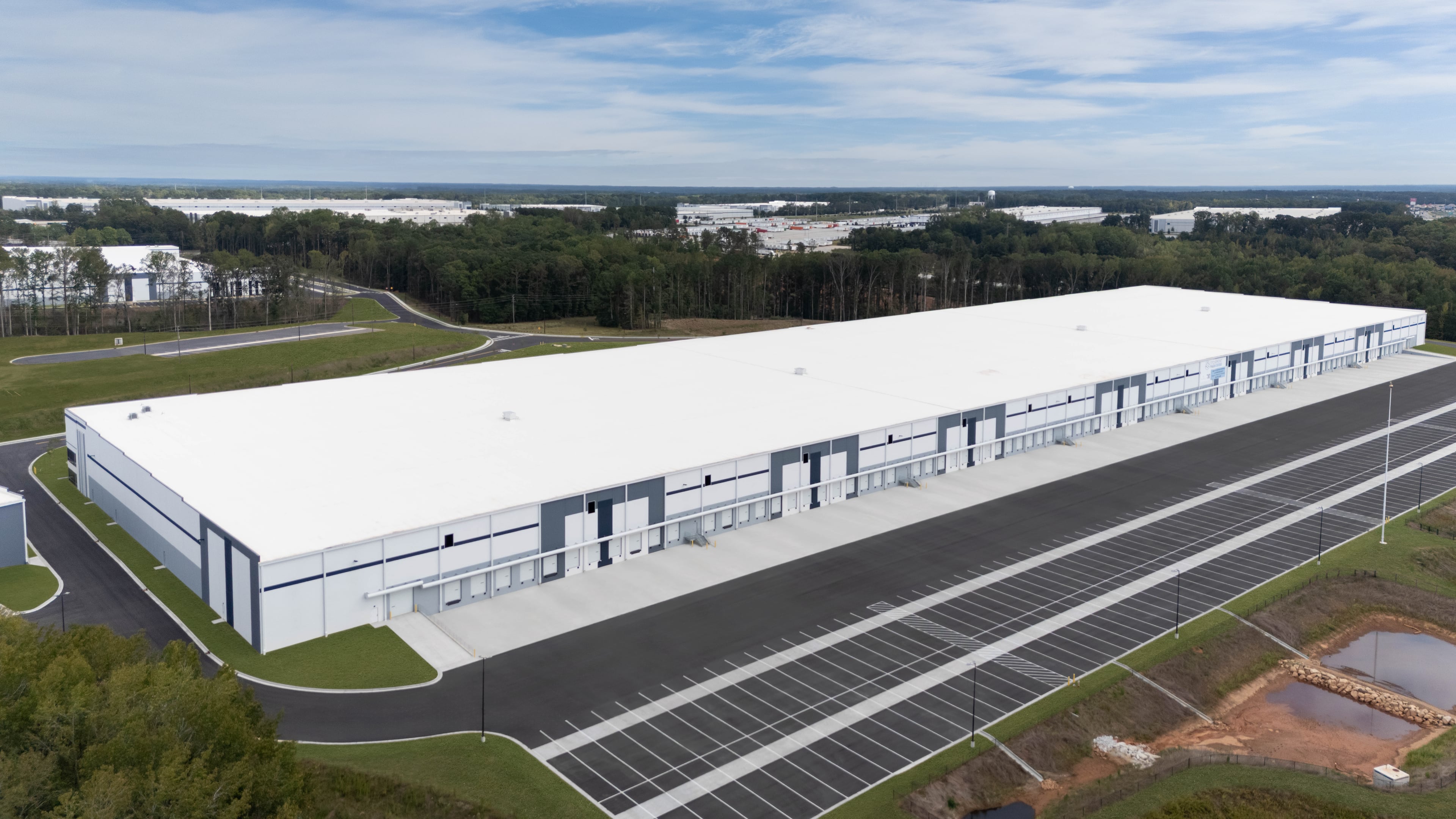 Stonemont Park 75 South is an industrial park in Locust Grove that announced its first tenant signing in April 2026. (Courtesy of Stonemont)