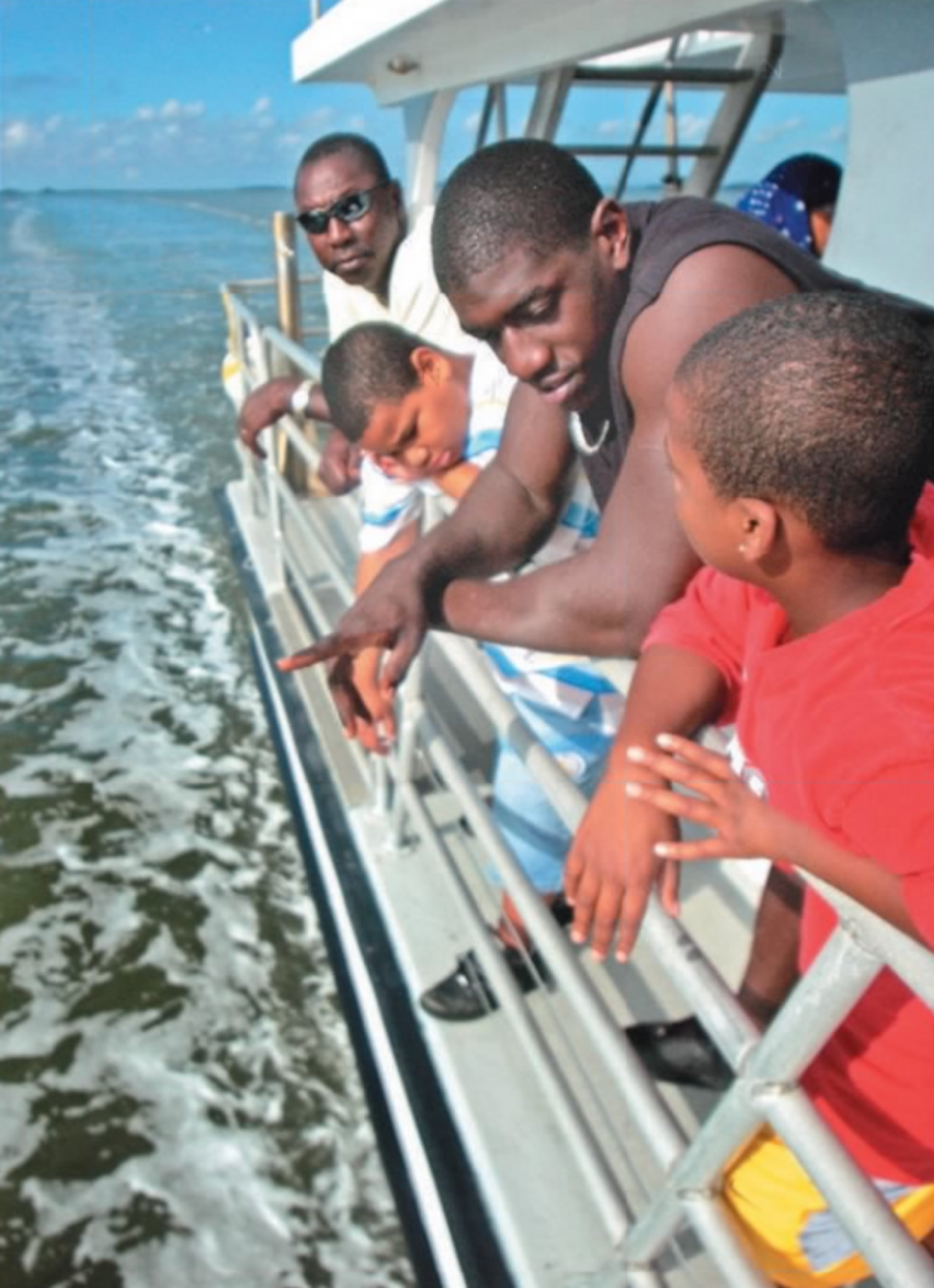 Allen Bailey, as shown for a 2006 AJC article, took a ferry 5 miles from Sapelo Island to his school, McIntosh County Academy, in Darien. (Stephon Morton)