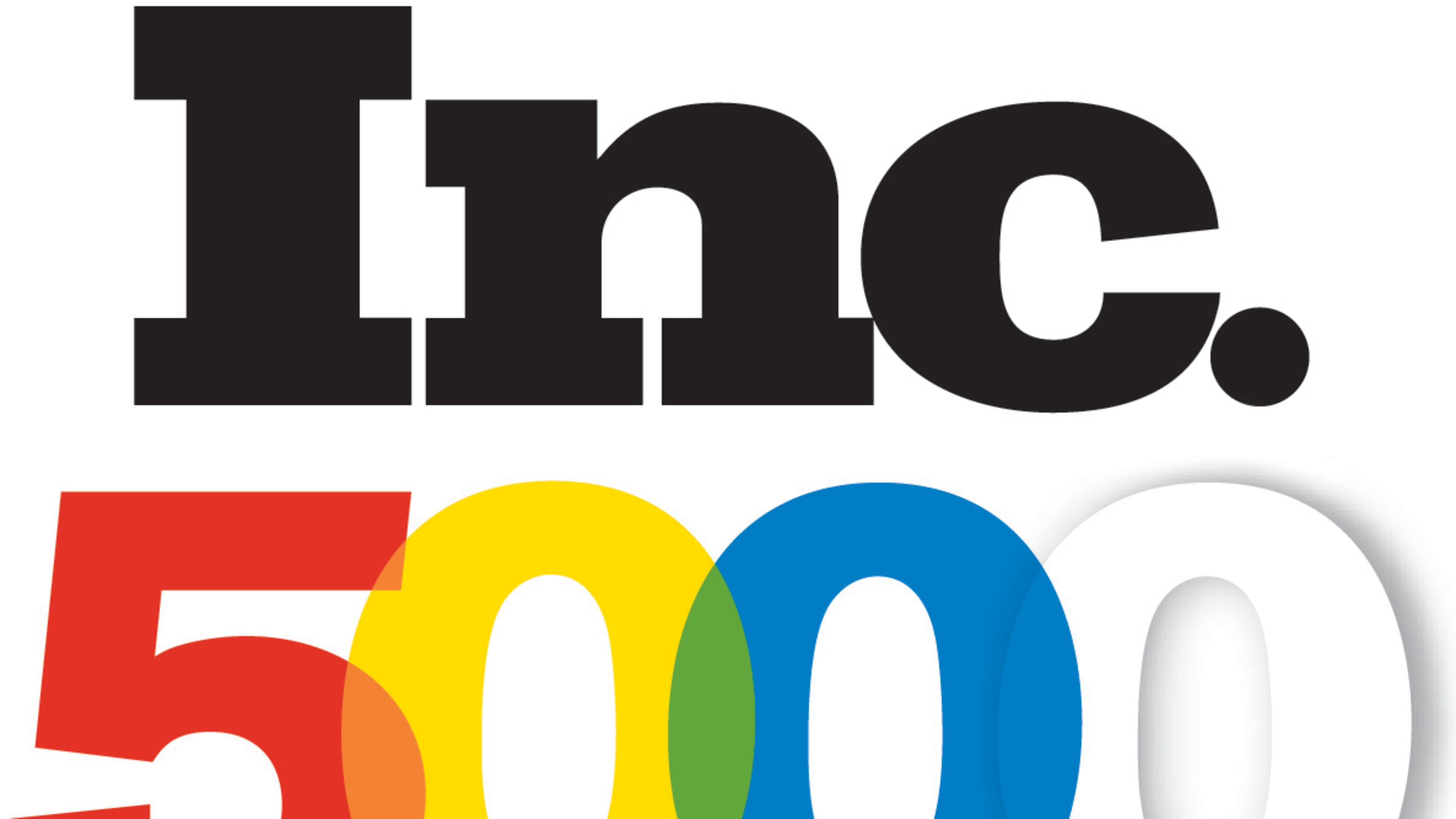 Inc. 5000 is a ranking of America's fastest-growing businesses.