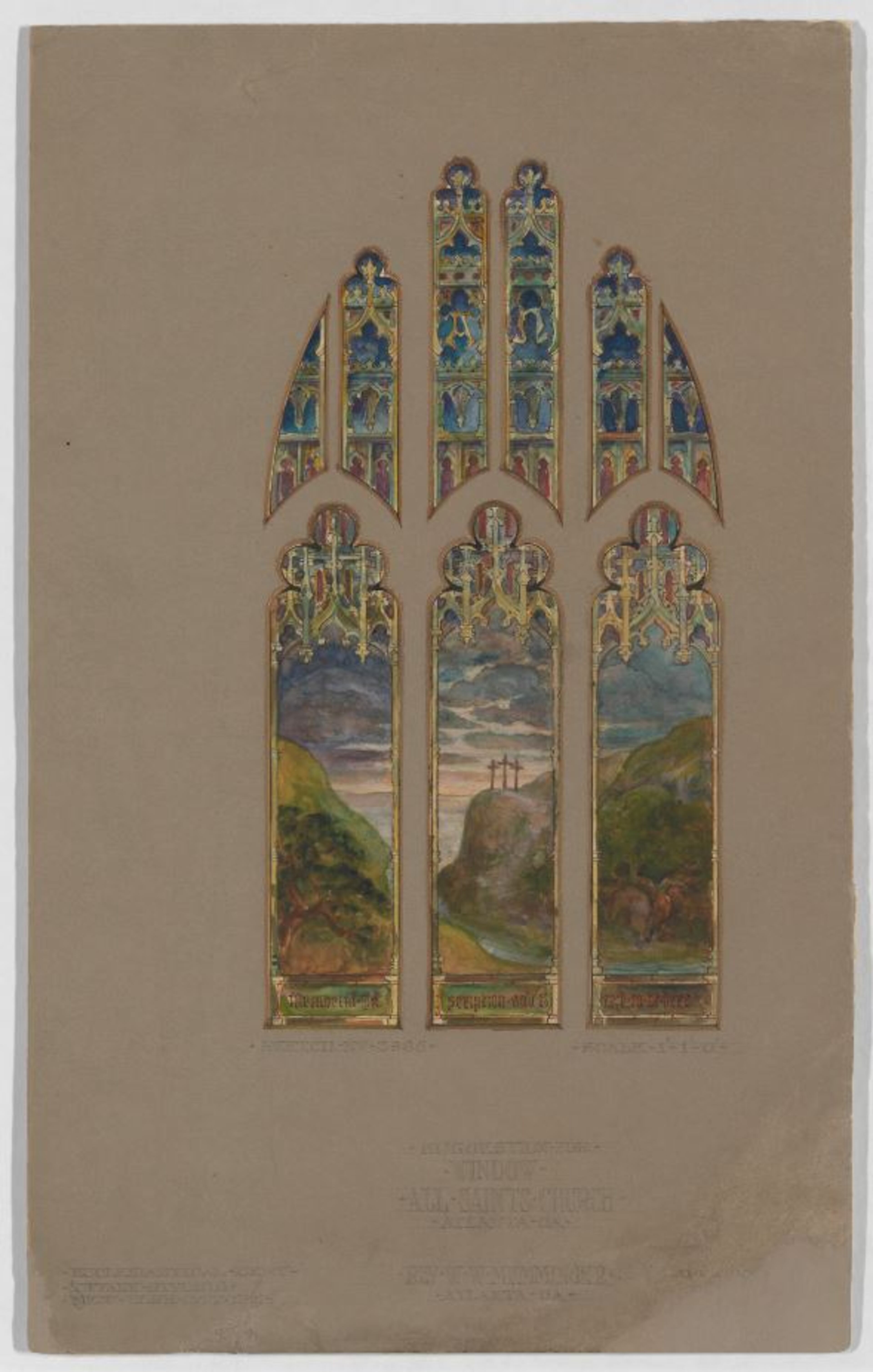 Suggestion for window; All Saints Church in Atlanta, Georgia from the 1860s