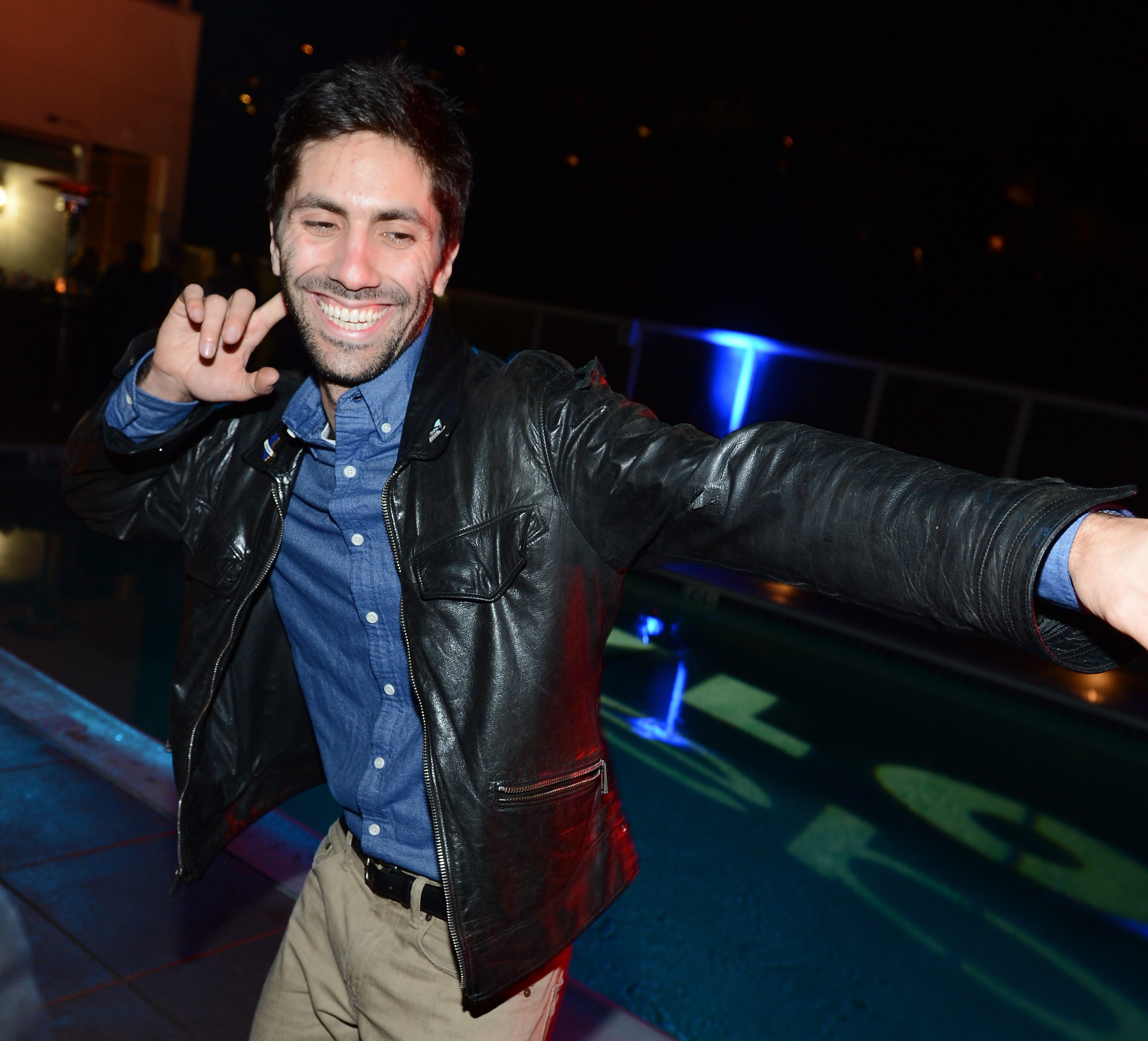Actor Yaniv Schulman attends the Celebration of NYLON's December/January Cover Star Lucy Hale Presented by bebe at Andaz Hotel on December 7, 2012 in Los Angeles, California.