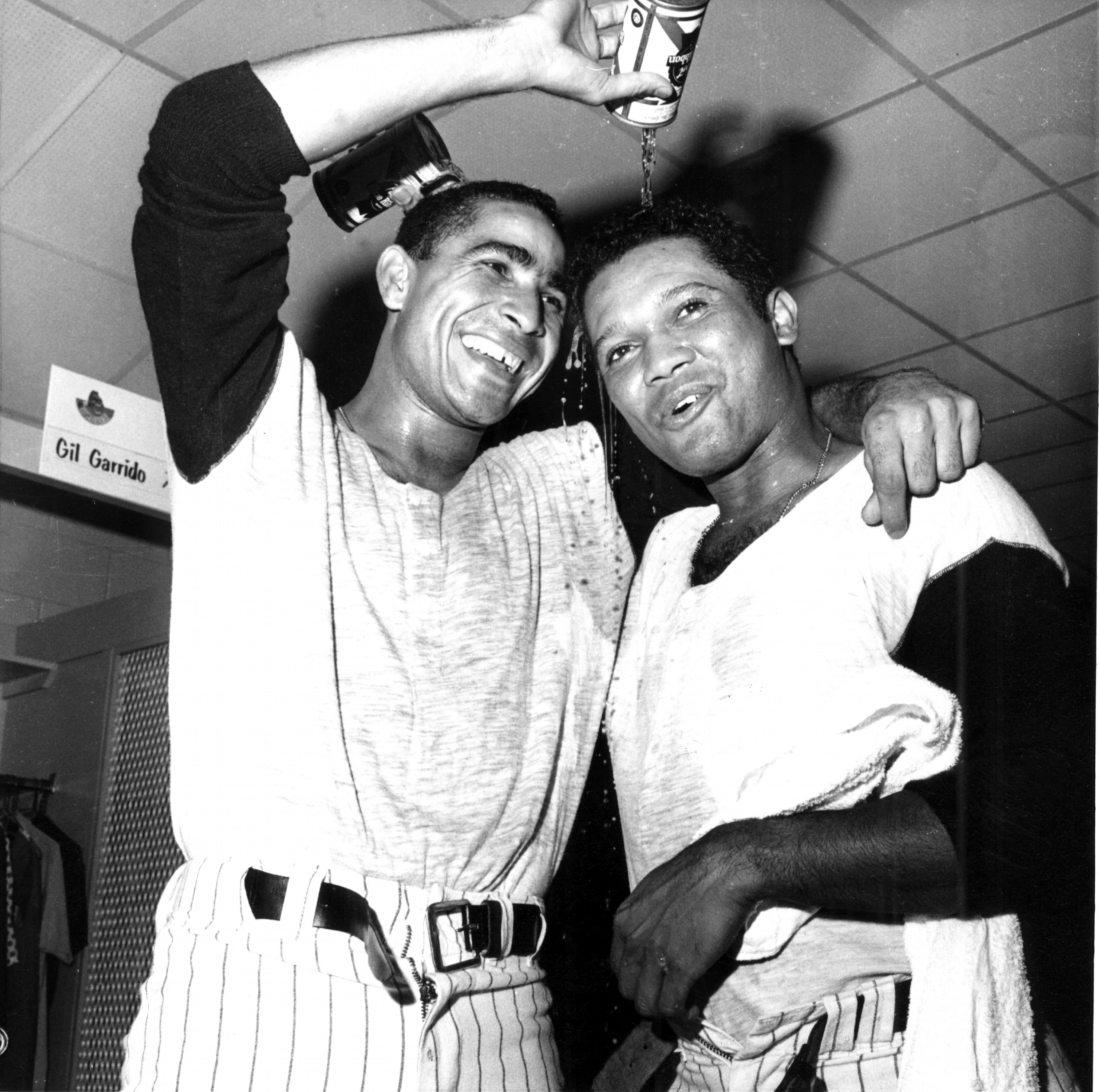 Second baseman Felix Millan (left) was a three-time All-Star (1969, 1970, 1971).