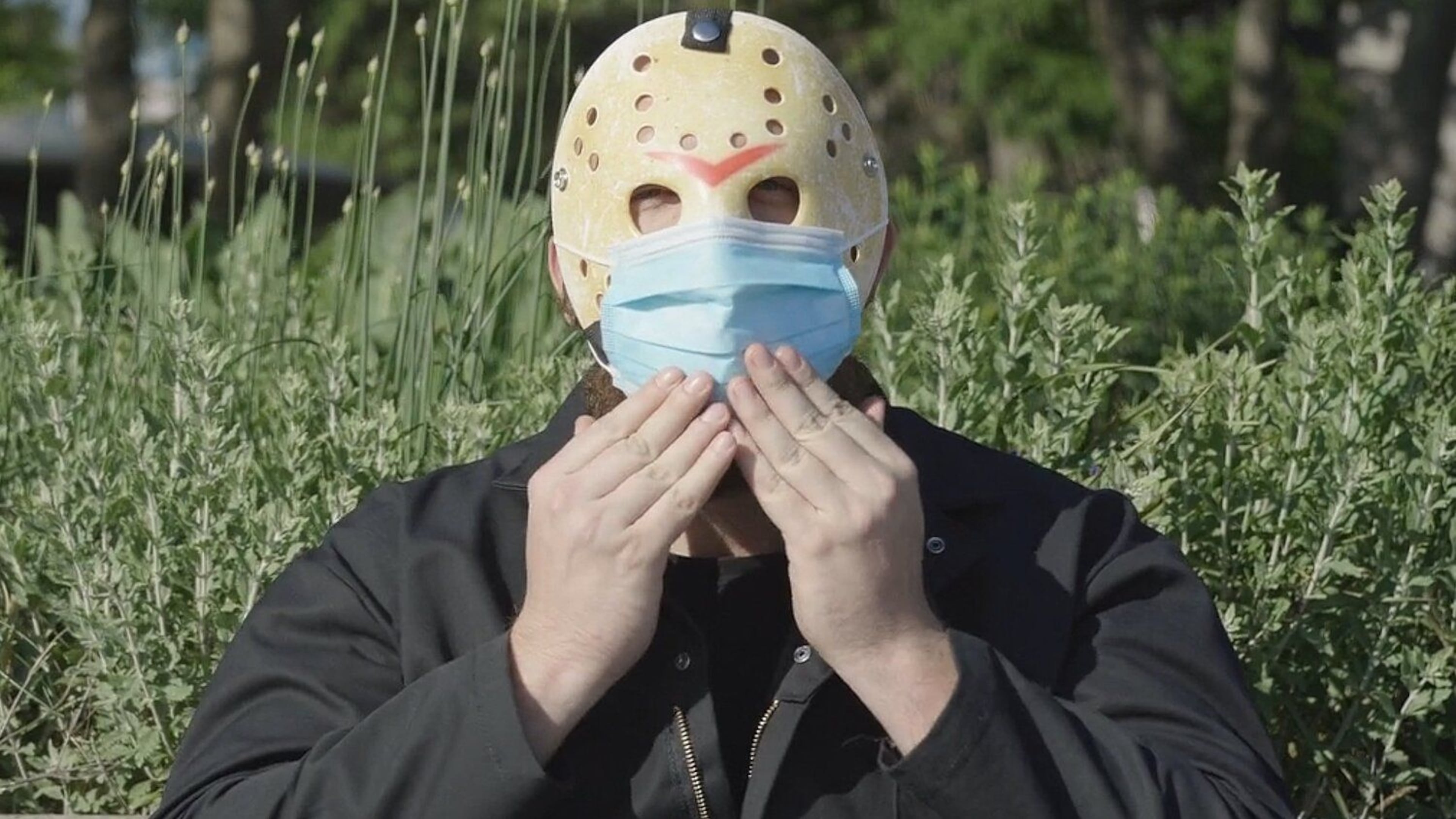 Jason Voorhees, the murderous, hockey mask-wearing antihero of the “Friday the 13th” movie franchise, wants you to put on a mask, too ... or else. The character, known for chasing victims with chainsaws and machetes in the movies, is a stark contrast to his menacing persona in a new ad campaign meant to get New Yorkers to wear face masks during the coronavirus pandemic.