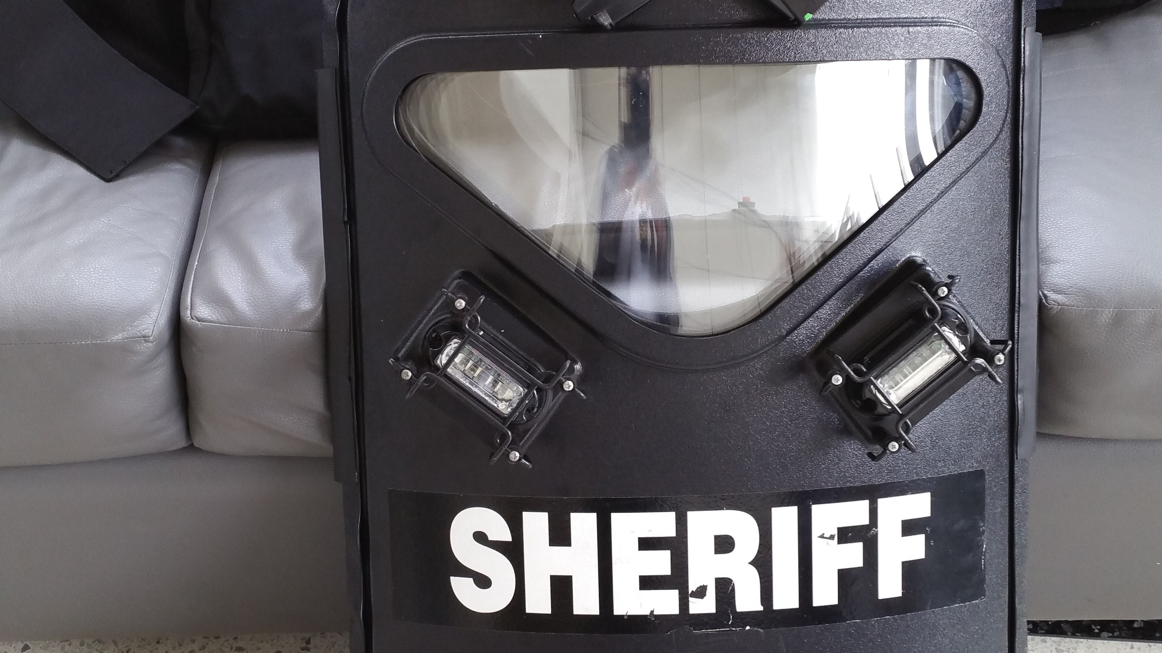 DeKalb County officials are worried about potential police impersonators after more than $6,000 in equipment was stolen Monday. (Credit: DeKalb County Sheriff’s Office)