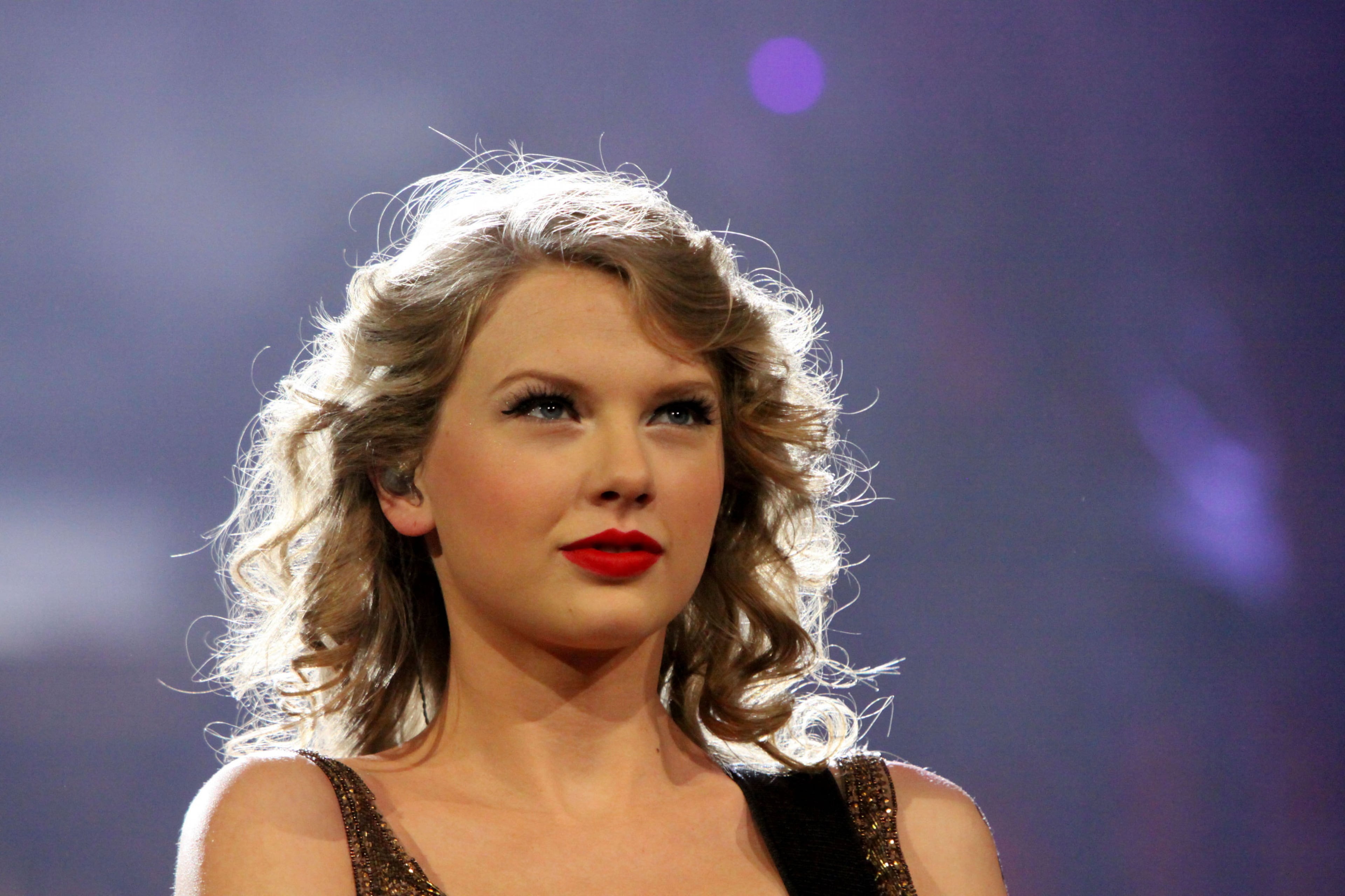 #1 of 24. PLEASE KEEP IN SEQUENTIAL ORDER FOR THE CONTINUITY OF THE GALLERY.
--Country-pop star Taylor Swift performs Saturday night on the first of two sold out nights at Philips Arena on her Speak Now World tour. This was a make-up from a show previously scheduled on July 9. Needtobreathe and Danny Gokey were the openers.
>>> Twenty-one year old Taylor Alison Swift was born in Wyomissing, Pennsylvania on December 13, 1989; she is a country pop singer-songwriter, musician and actress. In 2006, she released her debut single "Tim McGraw", then her self-titled debut album, which was subsequently certified multi-platinum. In November 2008, Swift released her second album, Fearless, and the recording earned her four Grammy Awards, including the Album of the Year, at the 52nd Grammy Awards. Fearless and Taylor Swift finished 2008 at number-three and number-six respectively, with sales of 2.1 and 1.5 million. Fearless topped the Billboard 200 for 11 non-consecutive weeks. Swift was named Artist of the Year by Billboard Magazine in 2009. She released her third album Speak Now on October 25, 2010, selling 1,047,000 copies in its first week. She has been listed in the 2012 Guinness Book Of World Records as the Fastest Selling Digital Album by a Female Artist for her album Speak Now, and Most Simultaneous U.S. Hot 100 Hits by a Female Artist.
Robb D. Cohen / www.robbsphotos.com