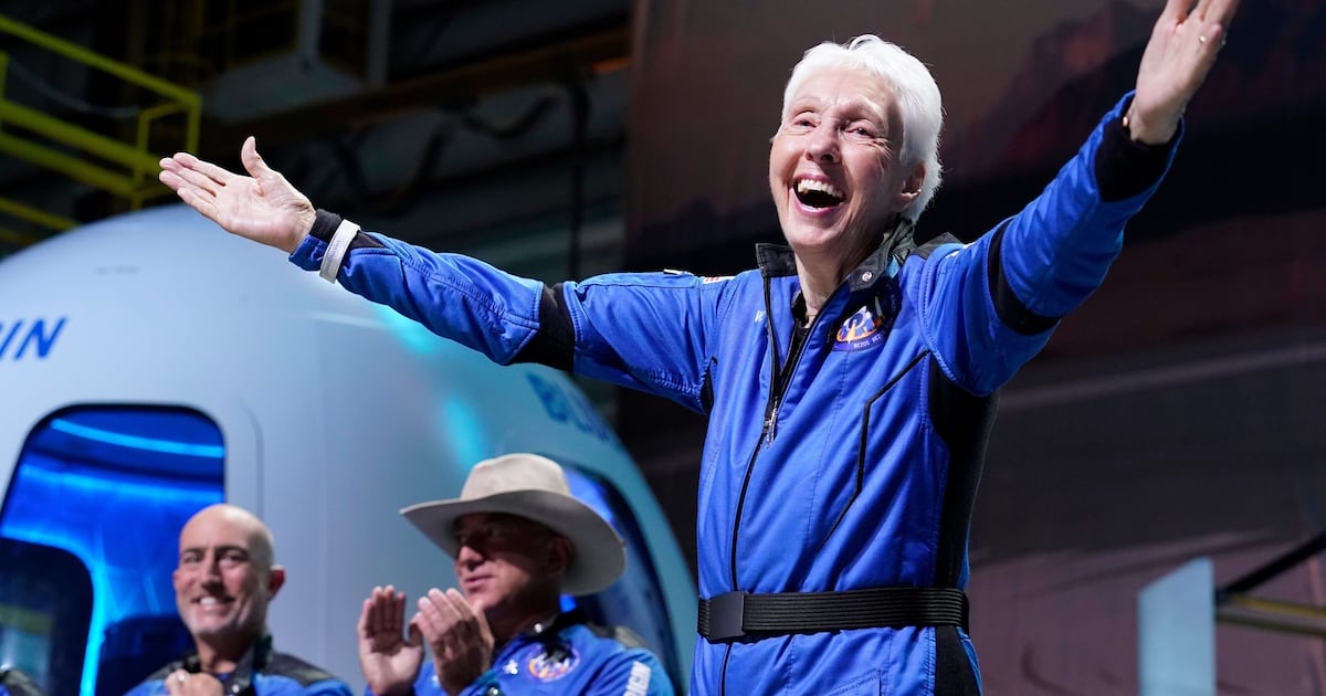 Wally Funk, aviation pioneer who was the oldest woman to travel into space, dies at 87
