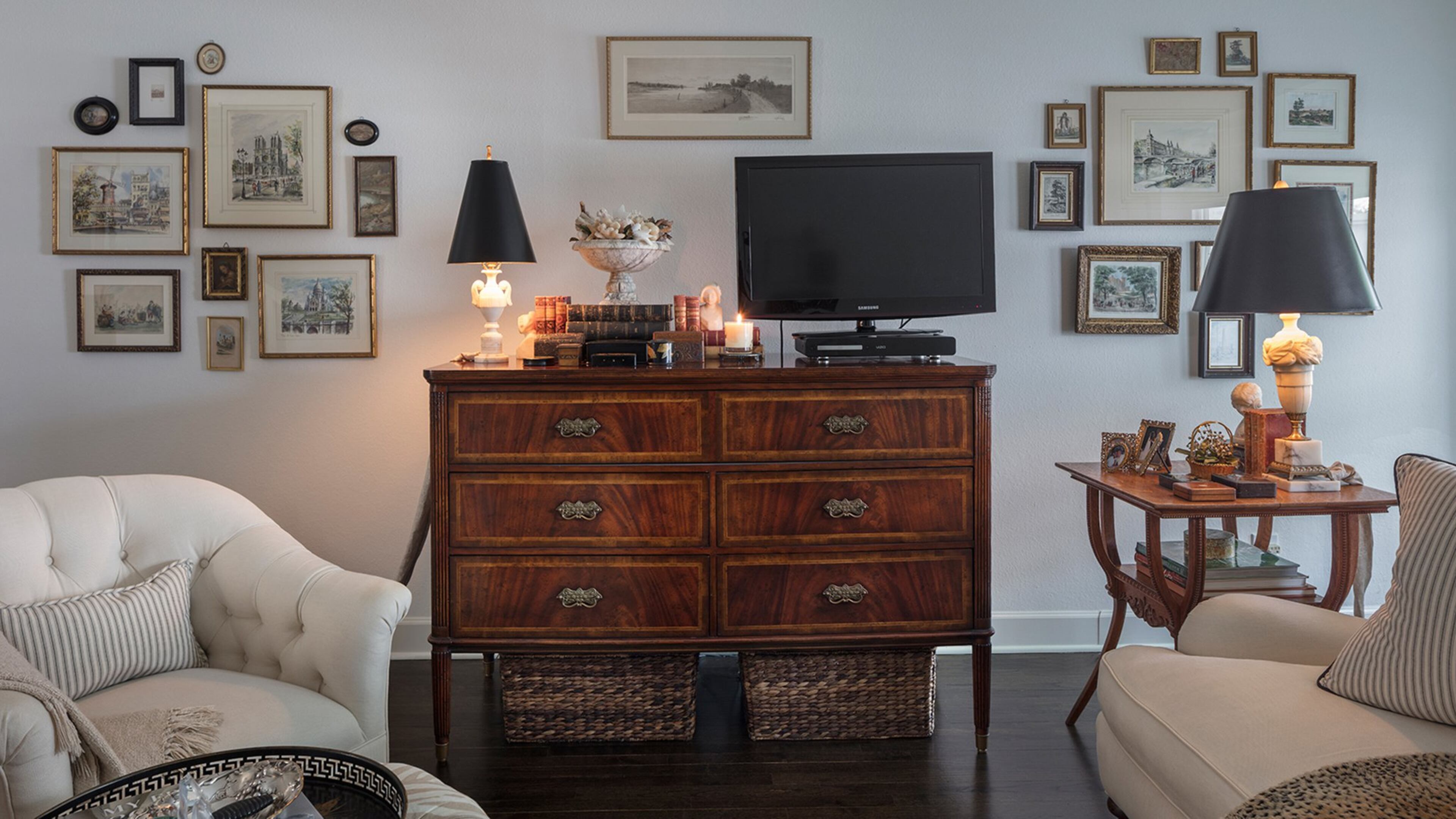 Well-designed spaces are not just a collection of lovely furniture, artwork, lighting and accents. (Bob Greenspan)