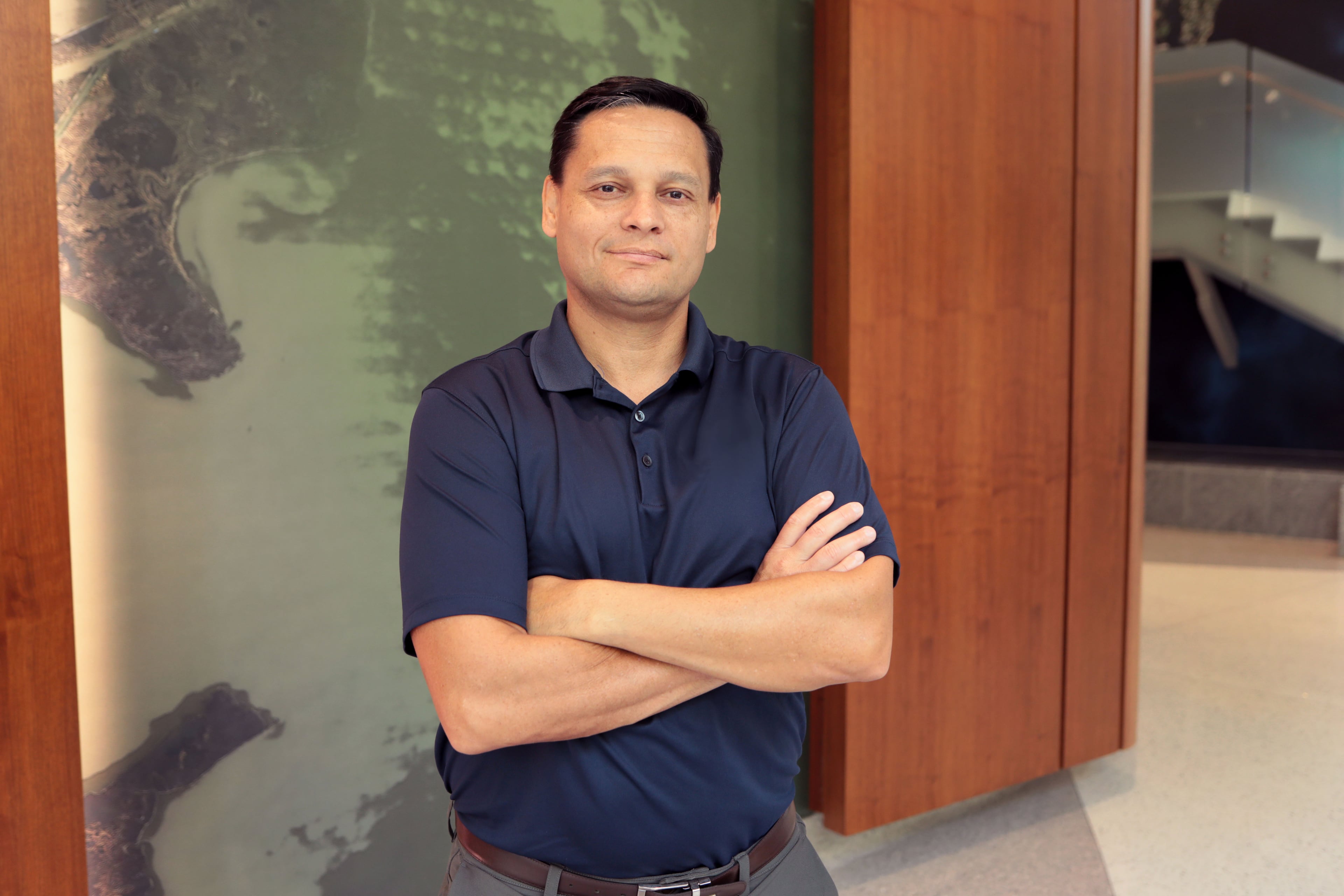 Dr. Felipe Lobelo is an associate professor of global health at Emory University's Rollins School of Public Health and the founder of Soccer for Health. (Lindsay Castleberry/Courtesy of Emory University)