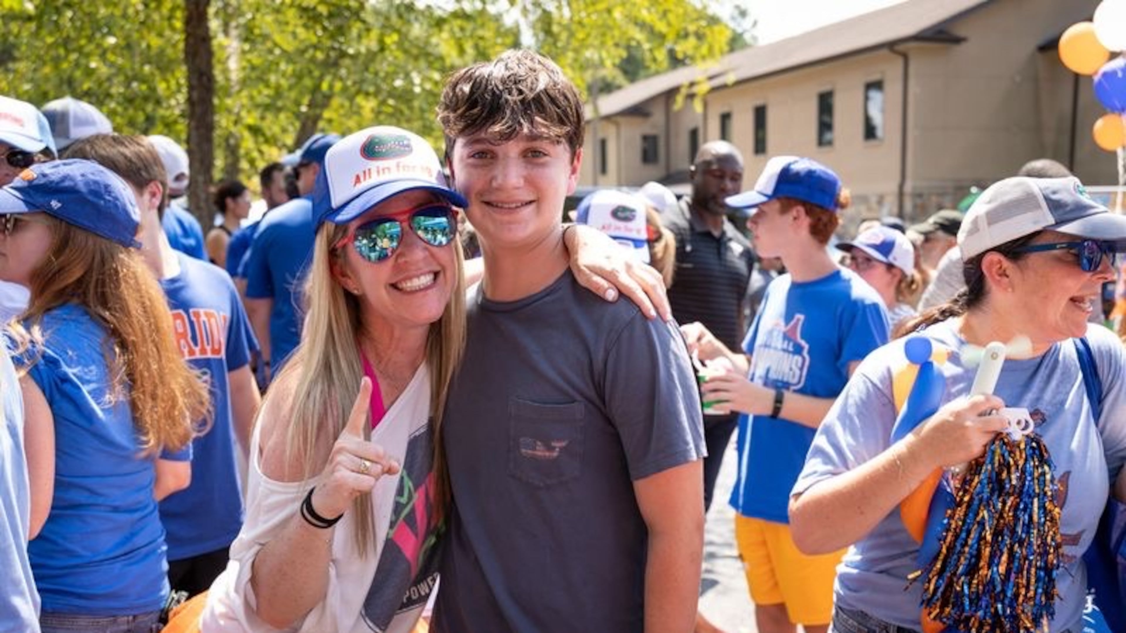 Jodi Sonenshine is the founder of YES DAY, a charity that helps kids facing medical challenges. She never expected one of the first children the group helped would be her 14-year-old godson, Jonah Blick. (Courtesy of Steven Dewberry)