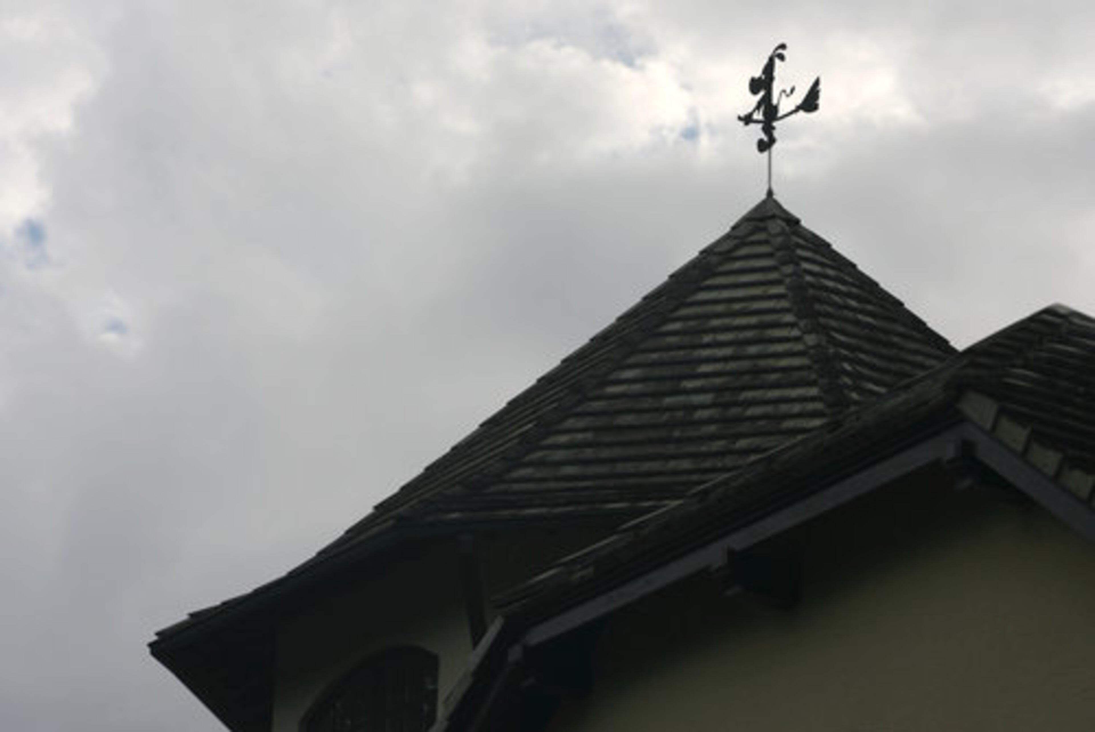 This rooftop weathervane depicts one of Kauka's popular creations, Lupo the Wolf. The Kaukas restored the home, which was built in 1910 by Standard Oil heir John D. Archbold. The couple came to America from Munich, looking for a warmer climate and a retreat where Rolf could write and paint. They fell in love with this plantation, known as Chinquapin, because it reminded them of their country estate in Germany. "When I saw Chinquapin, I knew all my things would fit," said Alexandra Kauka.