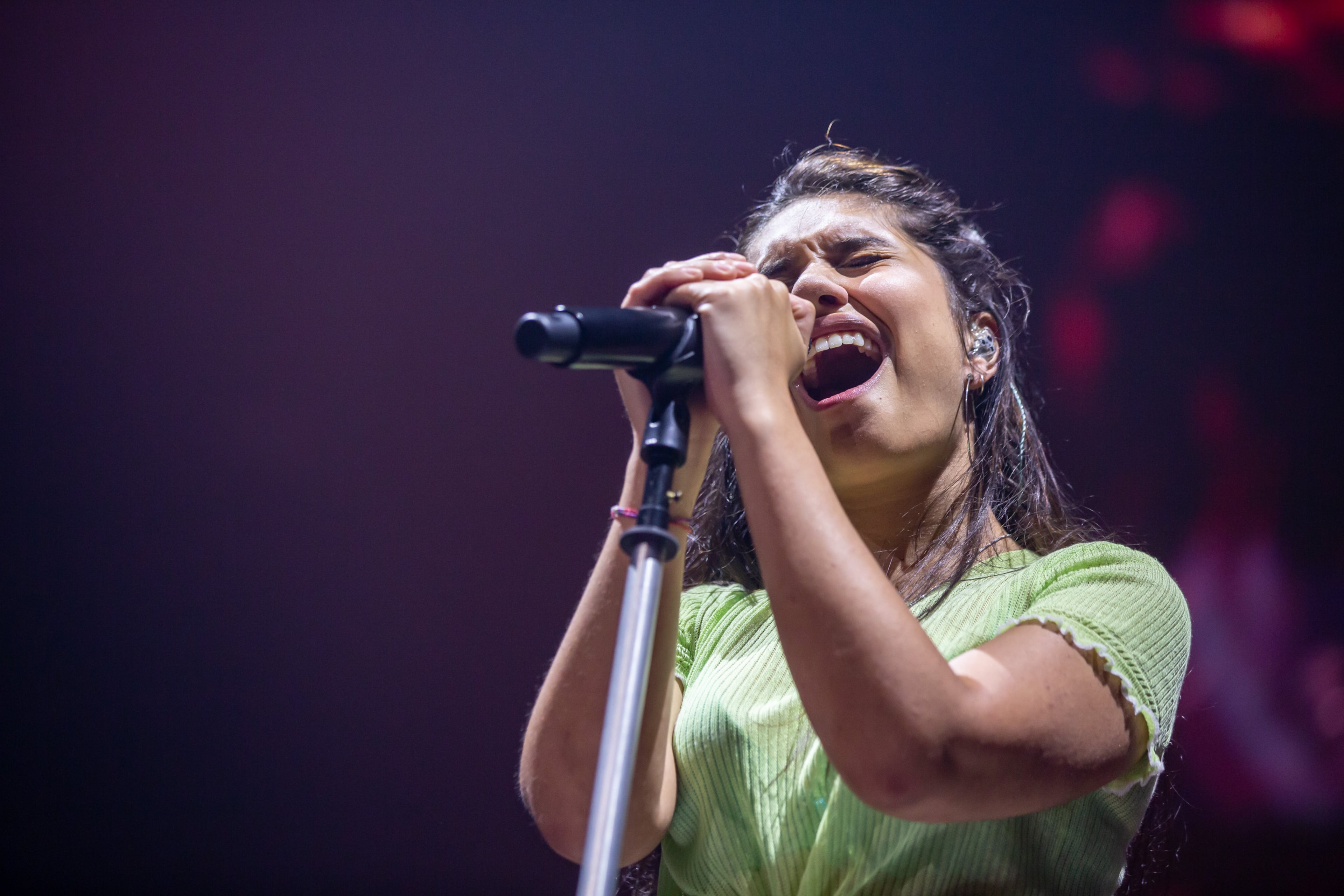 Alessia Cara opened for Shawn Mendes at State Farm Arena on July 31, 2019.