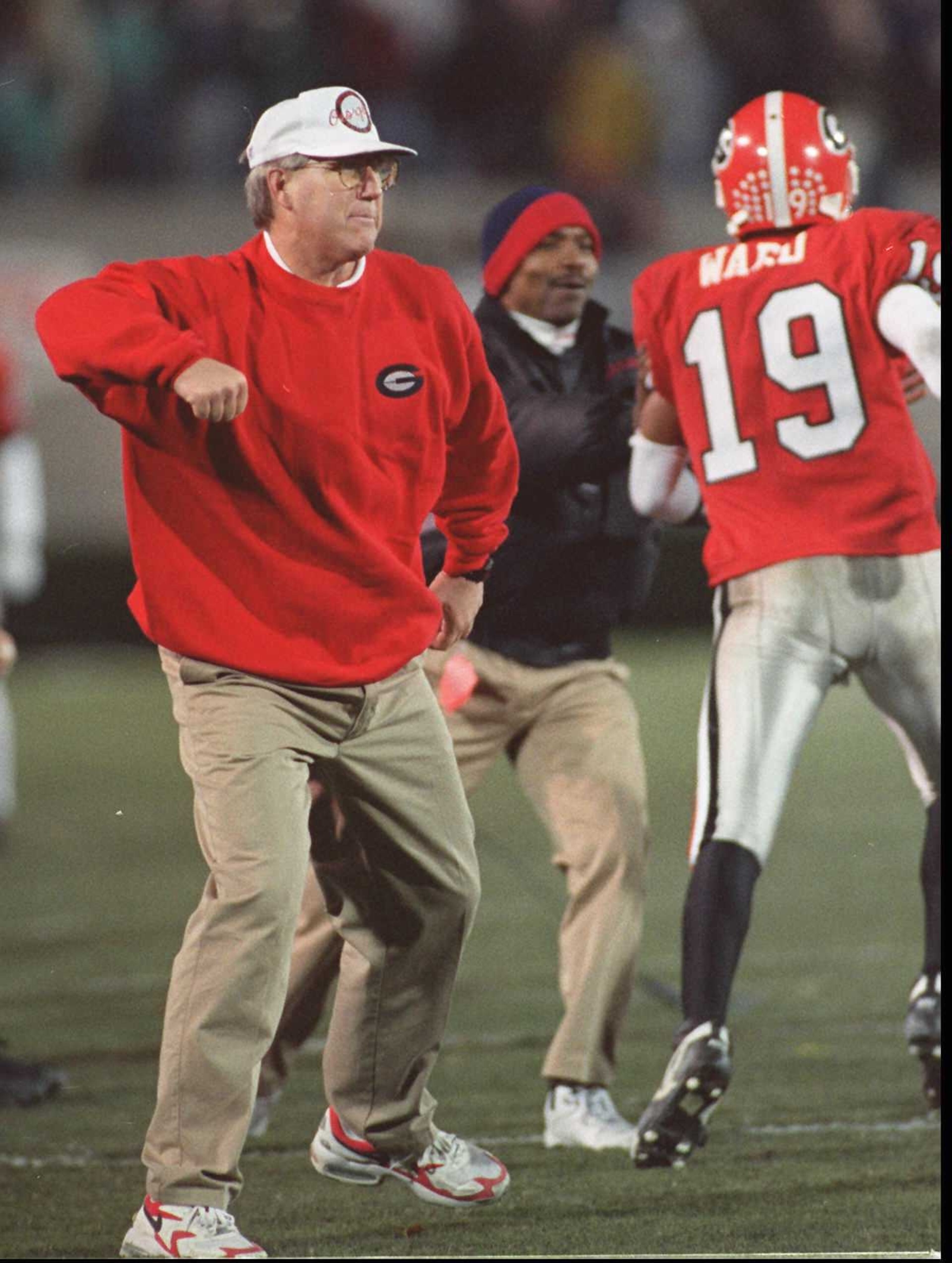 Former UGA head coach Ray Goff was the SEC player of the year as the QB of Georgia's 10-2 conference championship squad in 1976.