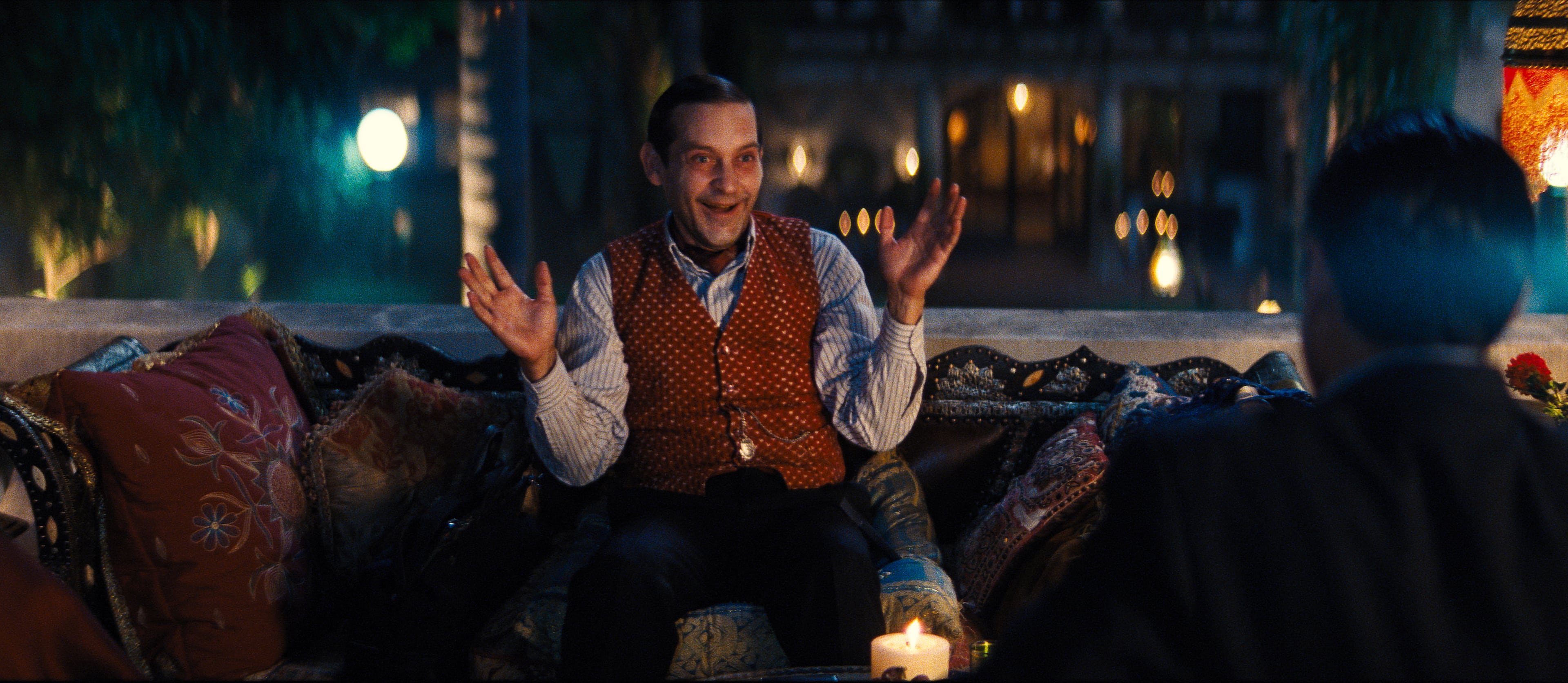 Tobey Maguire plays James McKay in Babylon from Paramount Pictures.