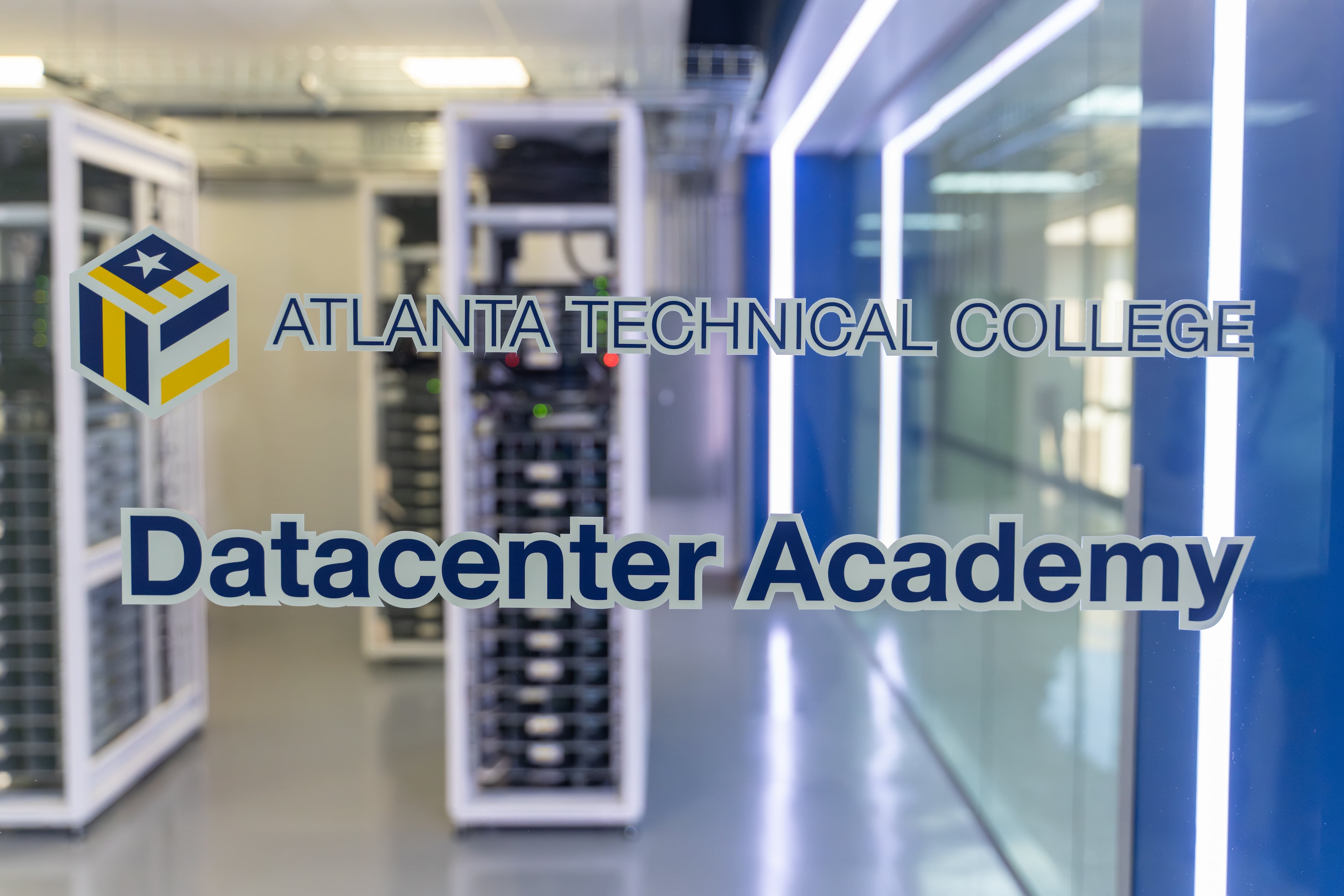 Microsoft has a Data Center Academy at Atlanta Technical College. (Ben Hendren for the AJC)