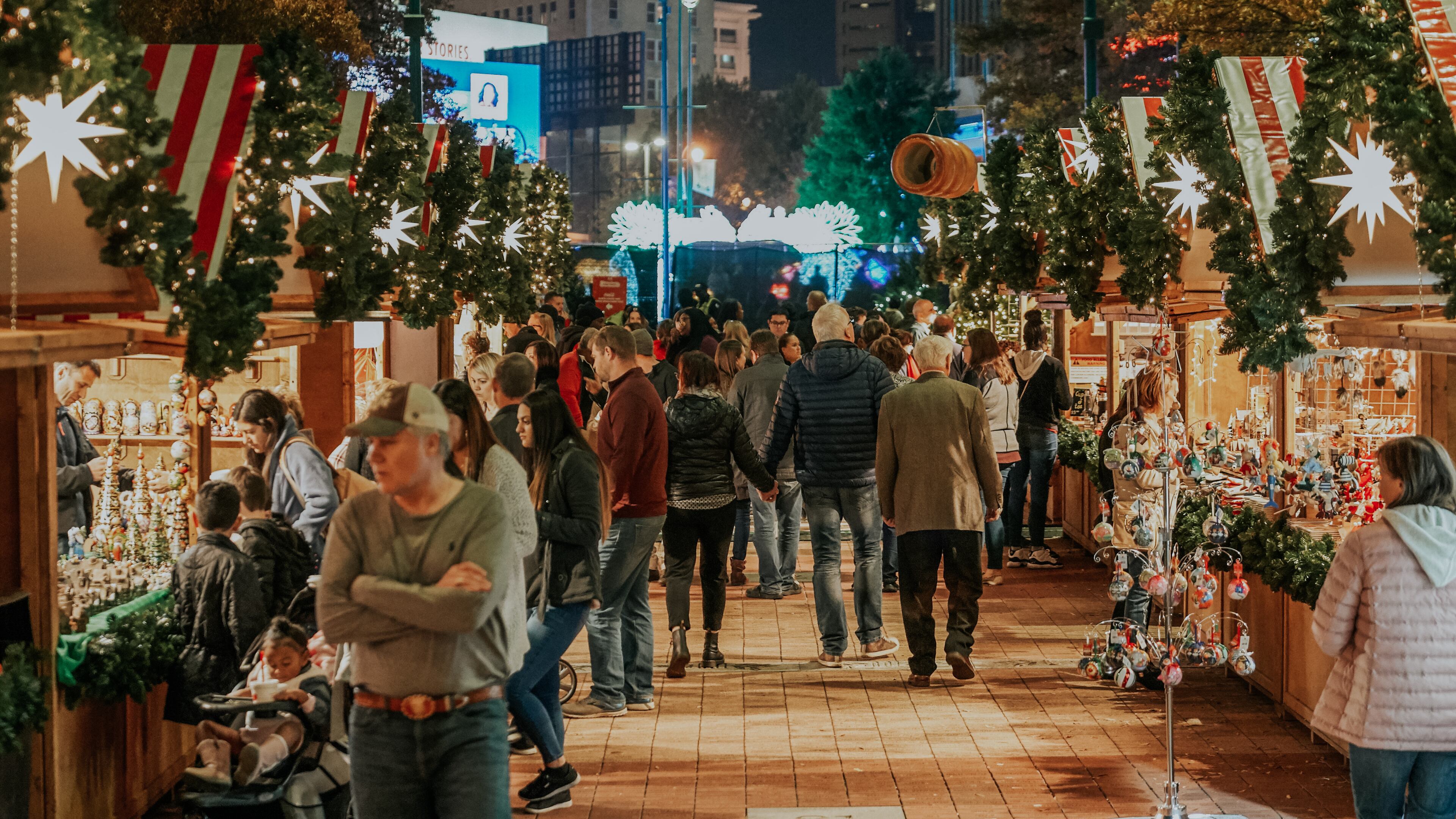 The German Christkindl Market will return to Buckhead Village this year with festive food and drinks to enjoy.