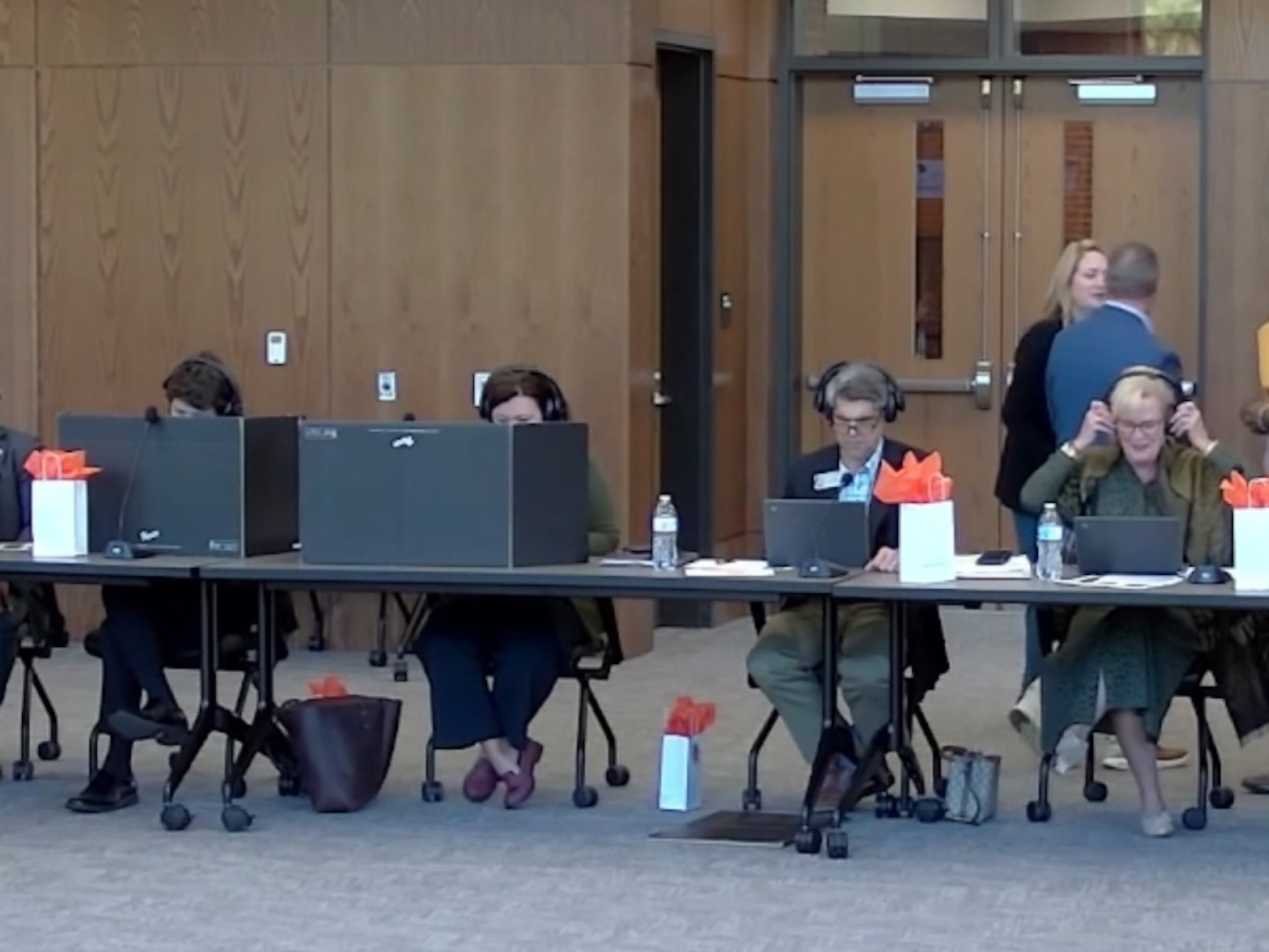 State lawmakers took a test recently during a legislative hearing to see the challenges students face. (Screenshot)