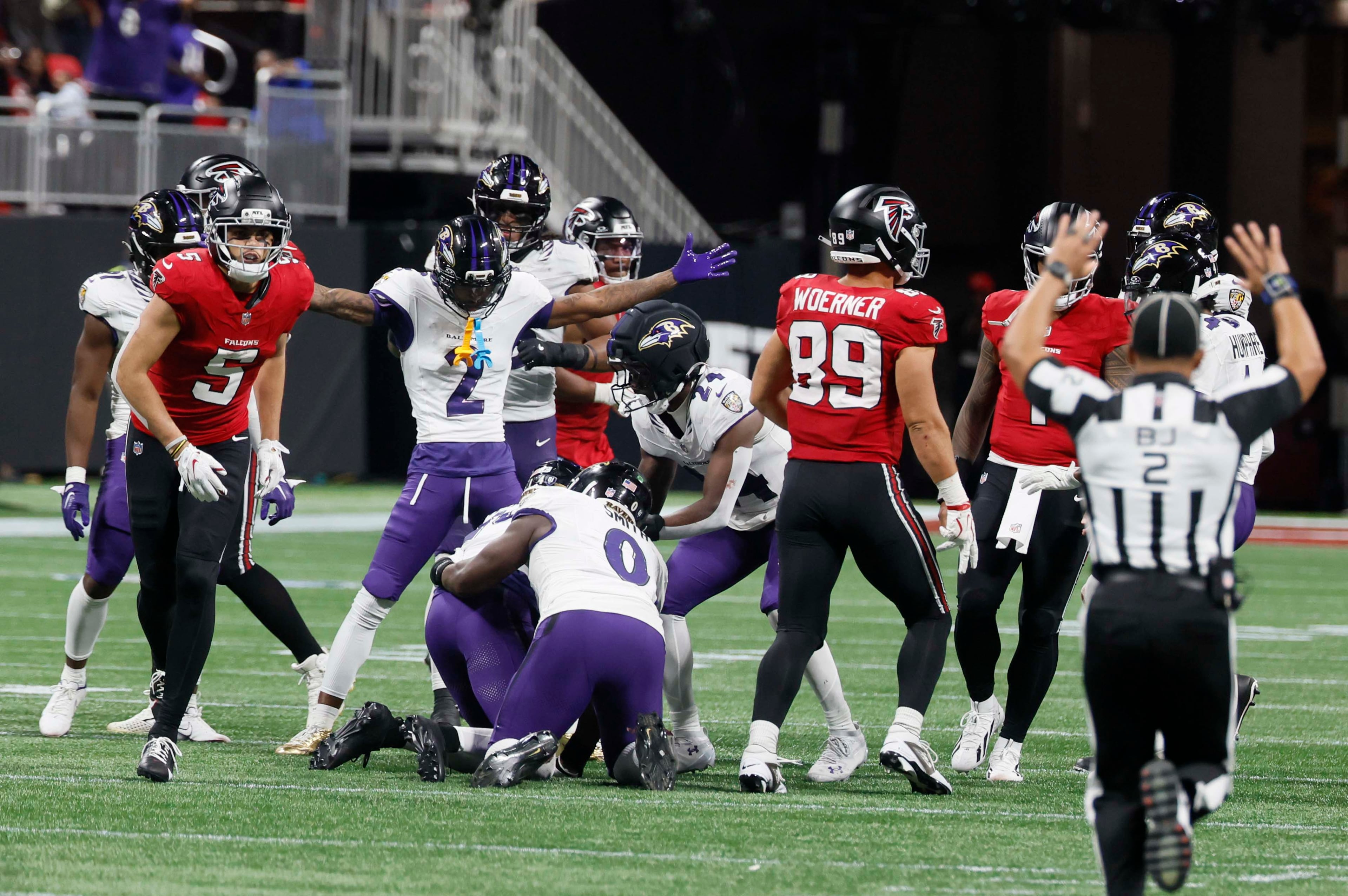 Atlanta Falcons vs Baltimore Ravens