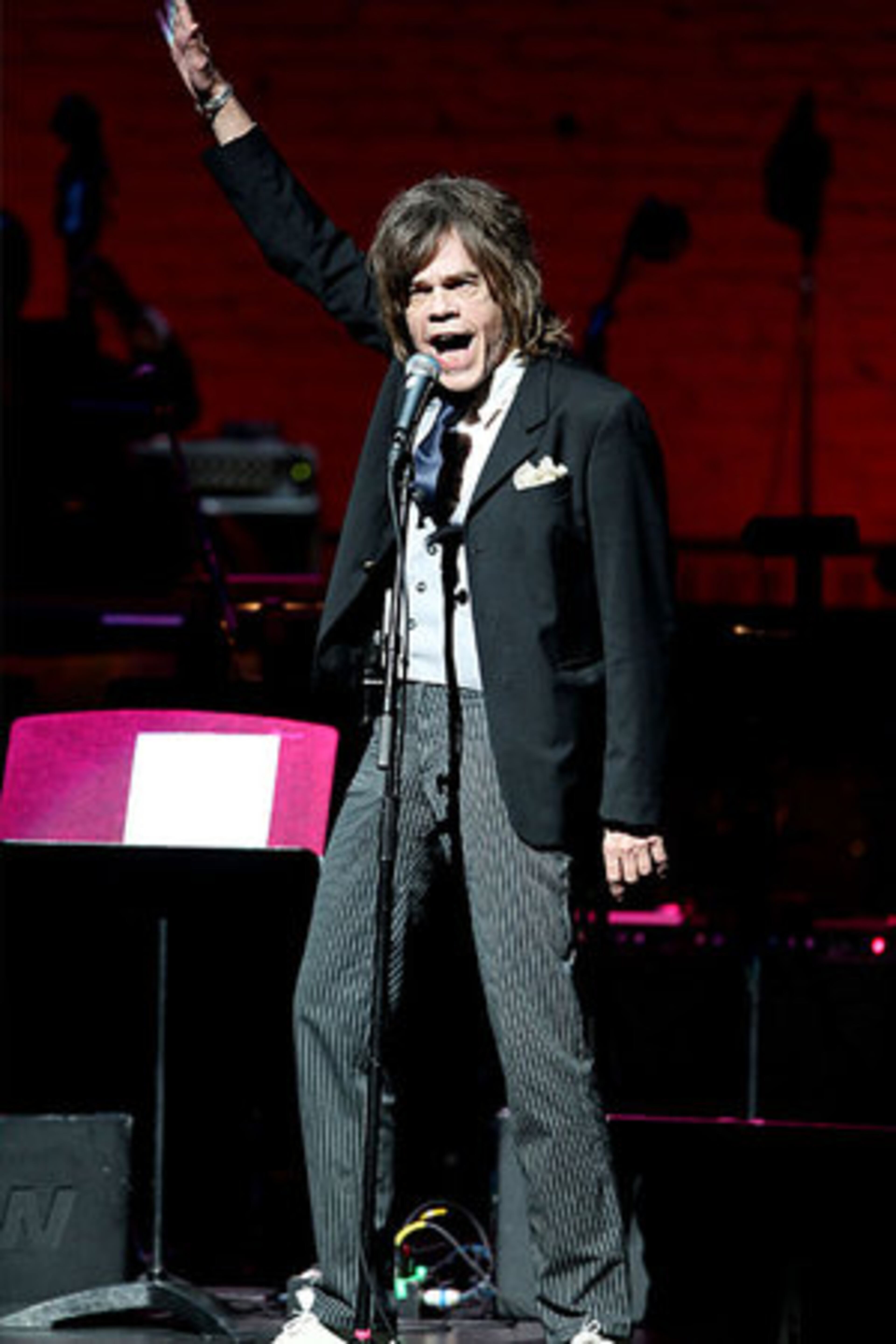David Johansen performs at The Jazz Foundation of America Celebrates A Great Night In Harlem.
