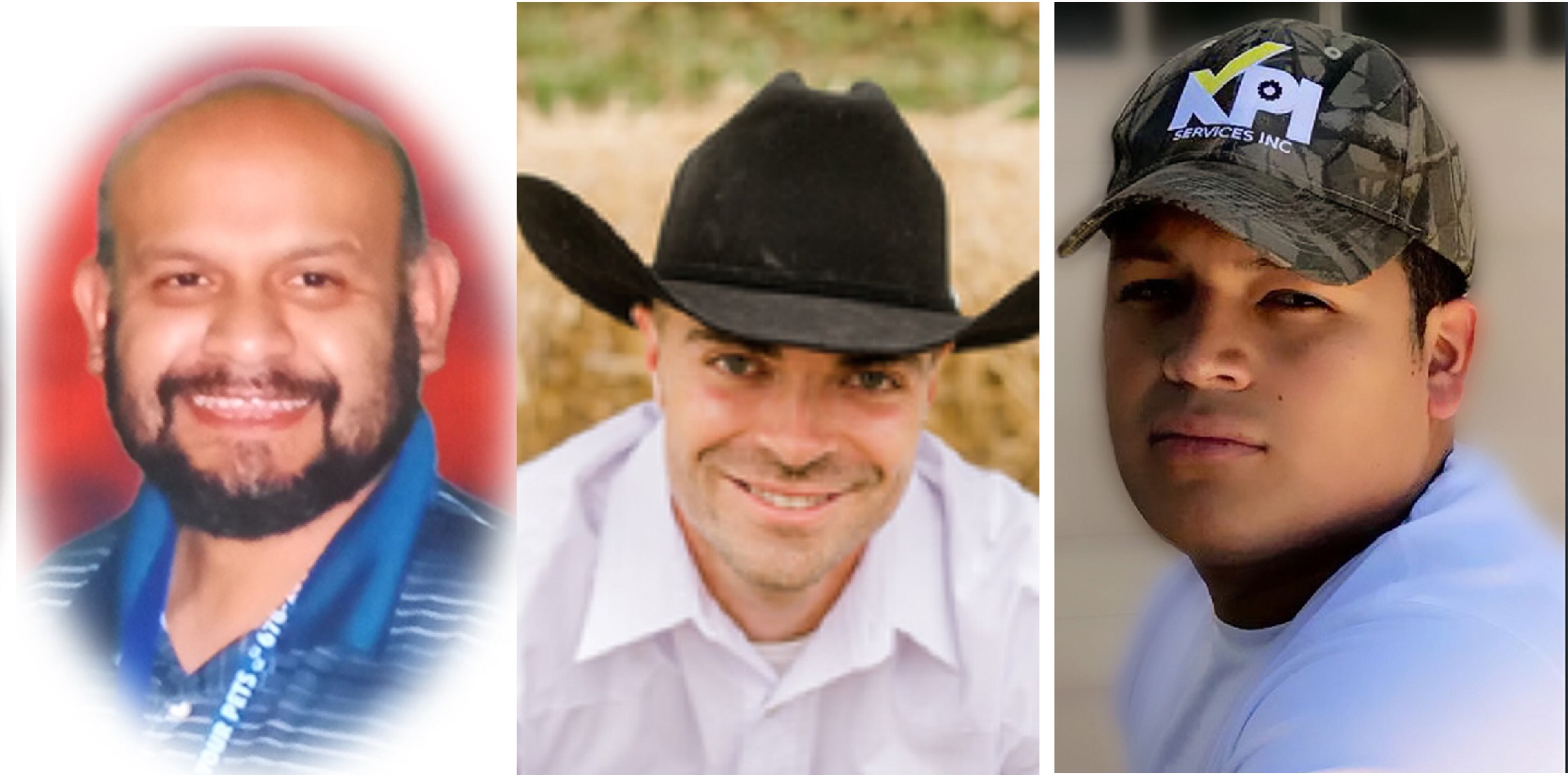(From left) Saulo Suarez-Bernal, Corey Alan Murphy and Edgar Uriel Vera-Garcia.
Photos of Saulo Suarez-Bernal and Edgar Uriel Vera-Garcia from Memorial Park Funeral Homes
Photo of Corey Alan Murphy from Norris-New Funeral Home