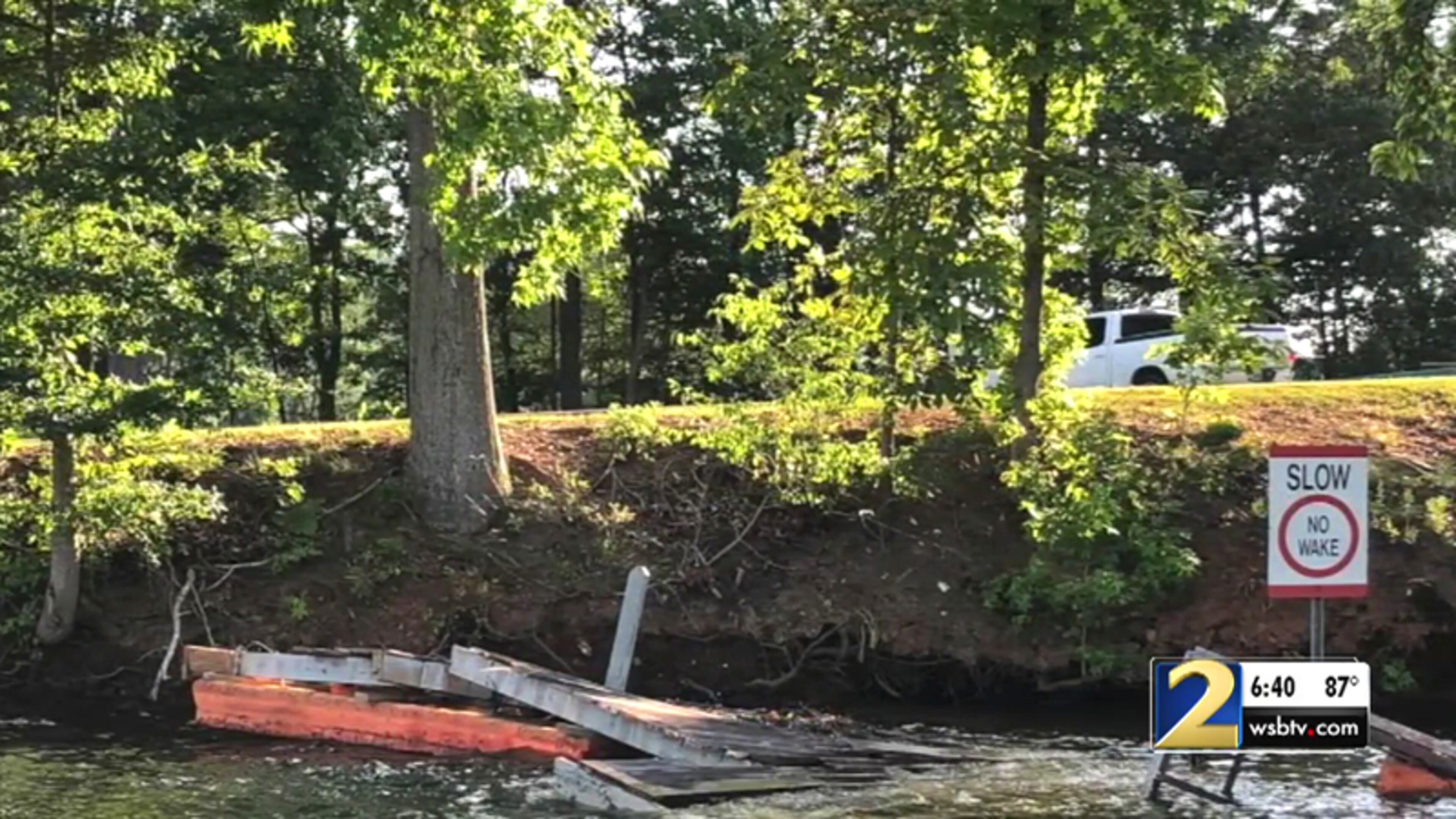 Abandoned docks are showing up all around Lake Lanier, and the U.S. Army Corps of Engineers is asking the public to report abandonments and suspicious activity. WSB-TV/Channel 7 Action News