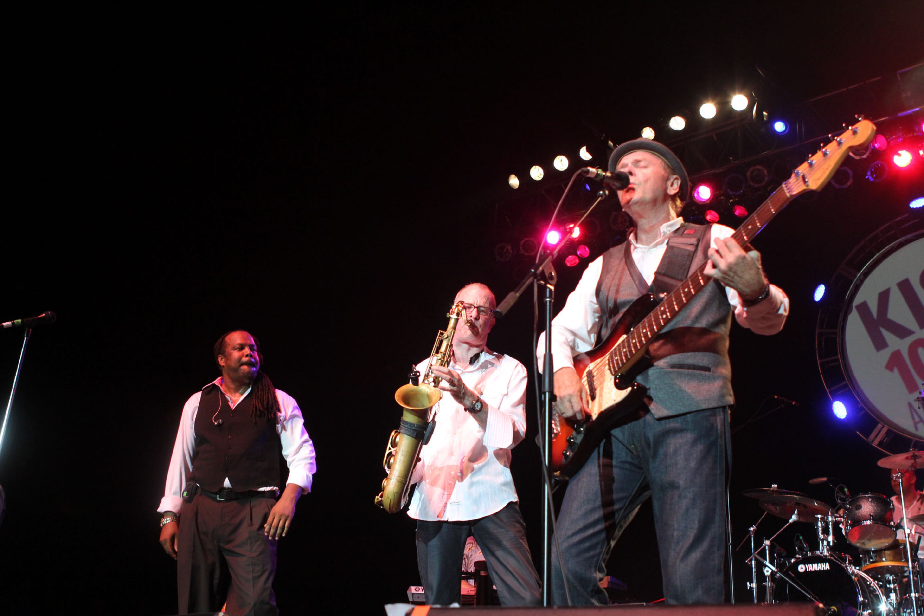 The Average White Band started off with some of their mellower hits at the 2013 Flashback Festival at Aaron's Amphitheatre at Lakewood in Atlanta on Saturday.