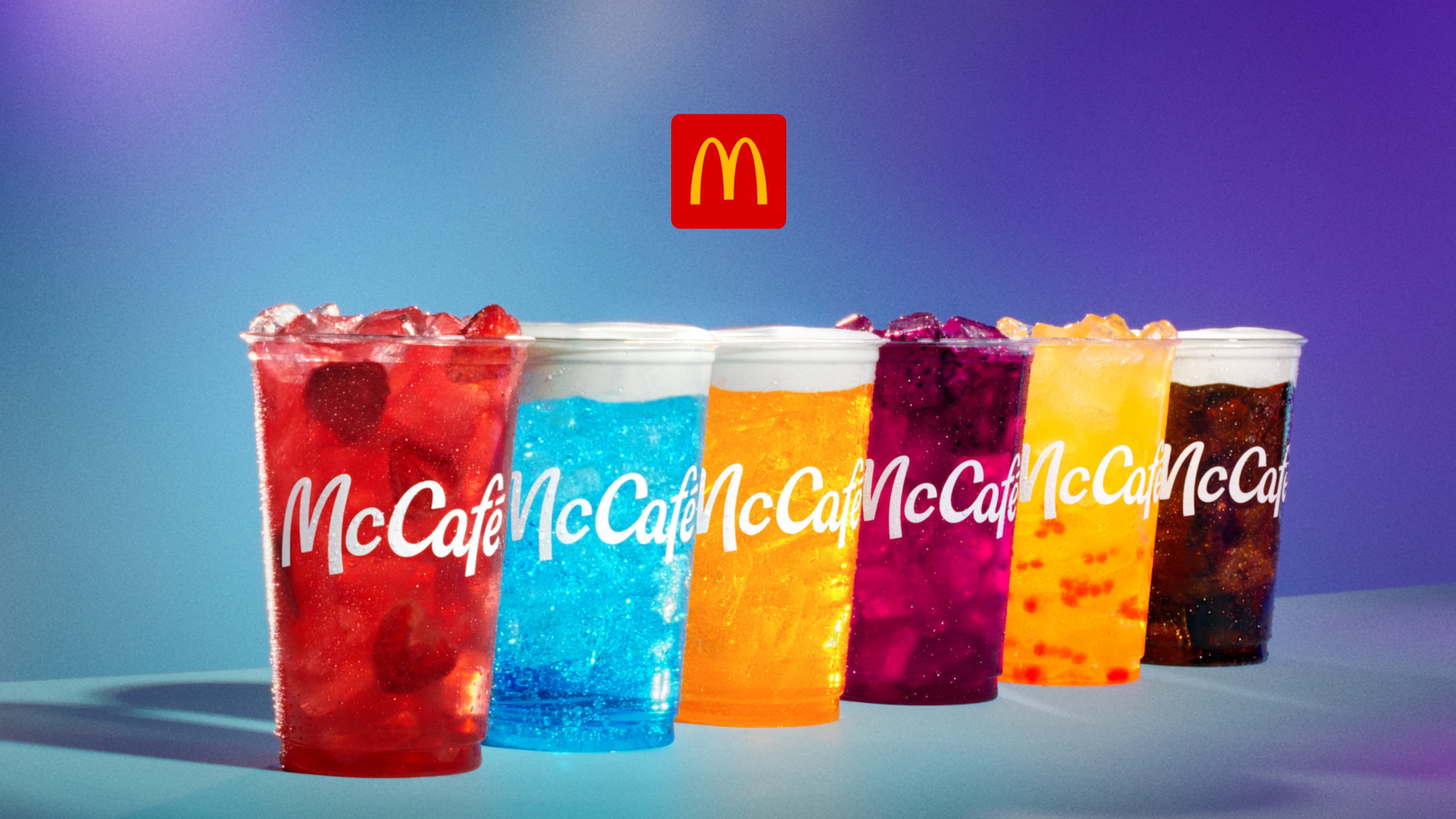 McDonald's is hopping on the dirty soda trend with the release of six new soda-based drinks. (Courtesy of McDonald's)