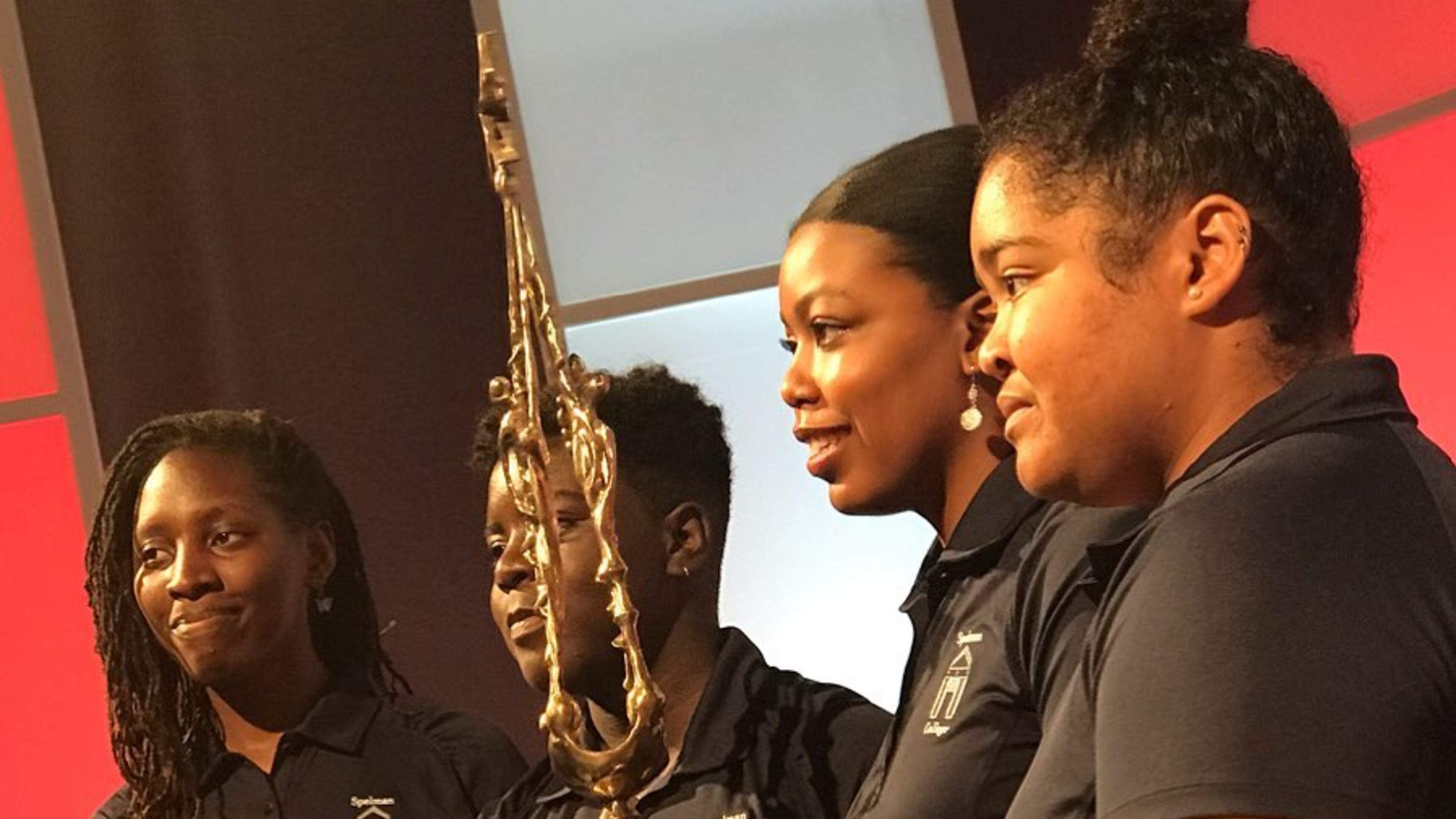 The Spelman College quiz bowl team led by senior and team captain Ariana Benson; junior Jessika Agyepong; and sophomores Maati McKinney and Naomi Steplight won the 2018-2019 National Championship.