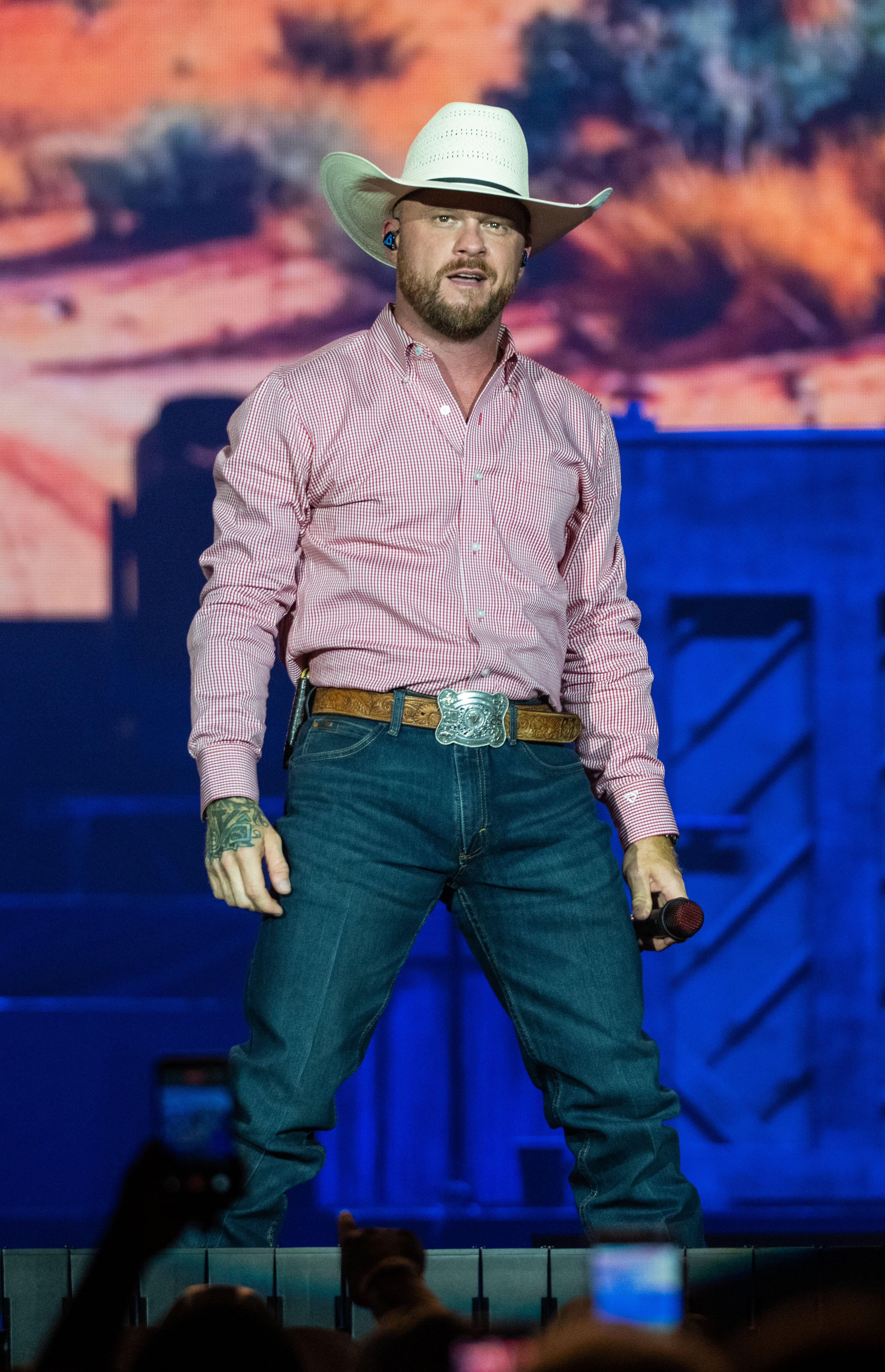 Cody Johnson performs at the Braves Country Fest on Saturday, June 13, 2026, at Truist Park in Atlanta. (Photo by Paul R. Giunta/Invision/AP)