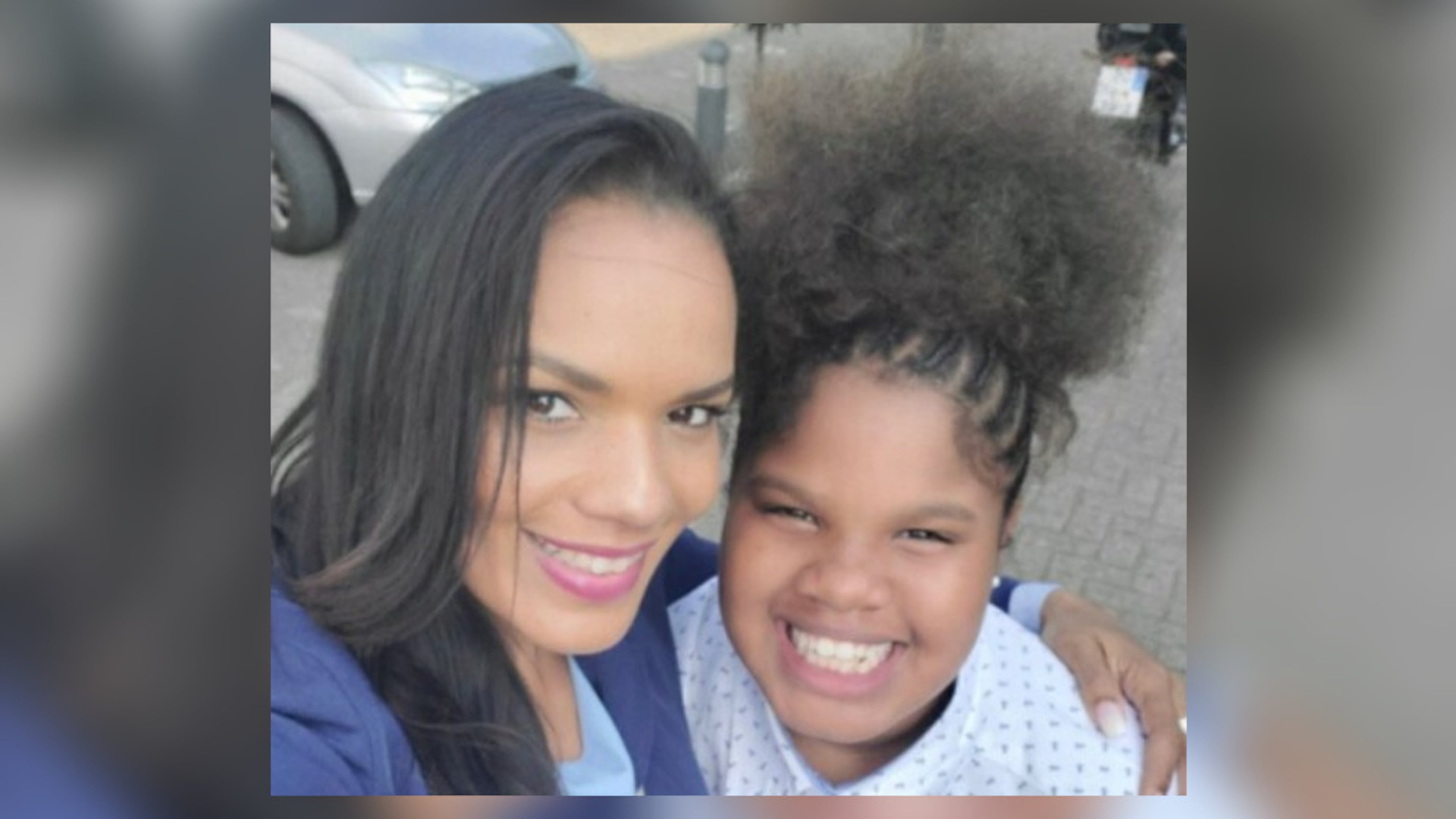 Latrice Cannon (left) is the mother of Layla Kendall (right), who was shot in the neck Thursday.