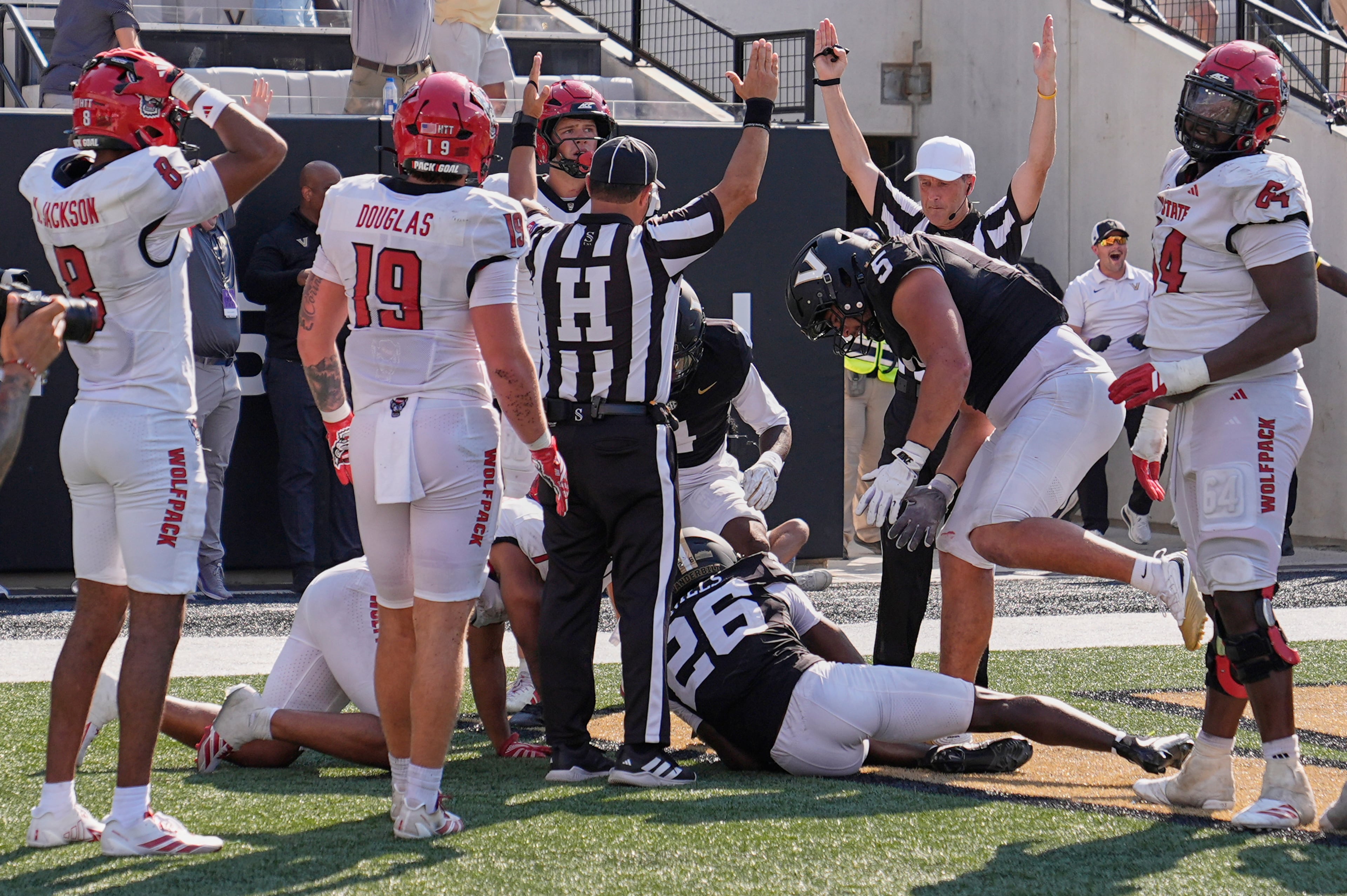 NC State Vanderbilt Football