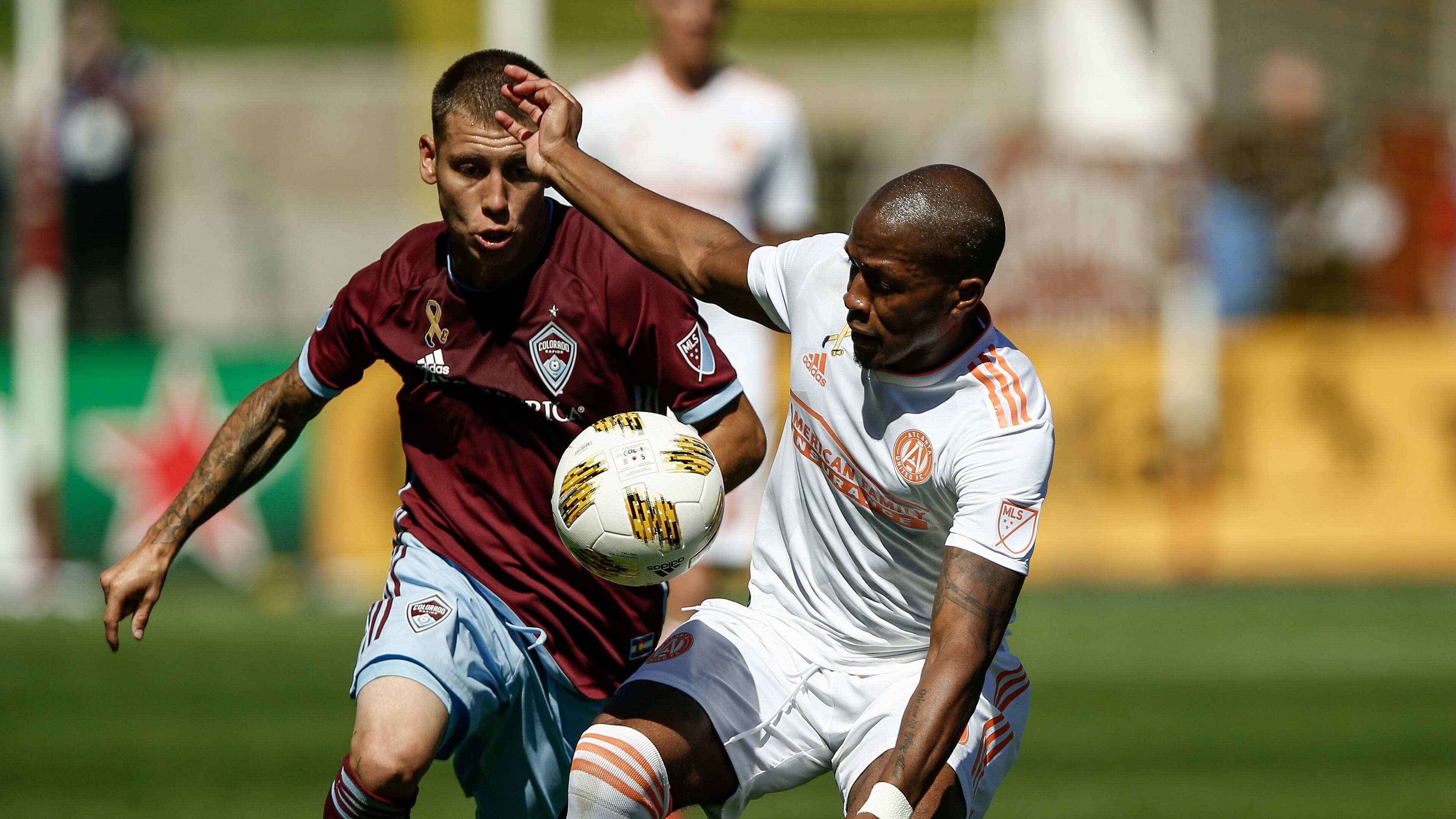 Darlington Nagbe made his return from injury for Atlanta United in Saturday's game at Colorado. (Atlanta United)
