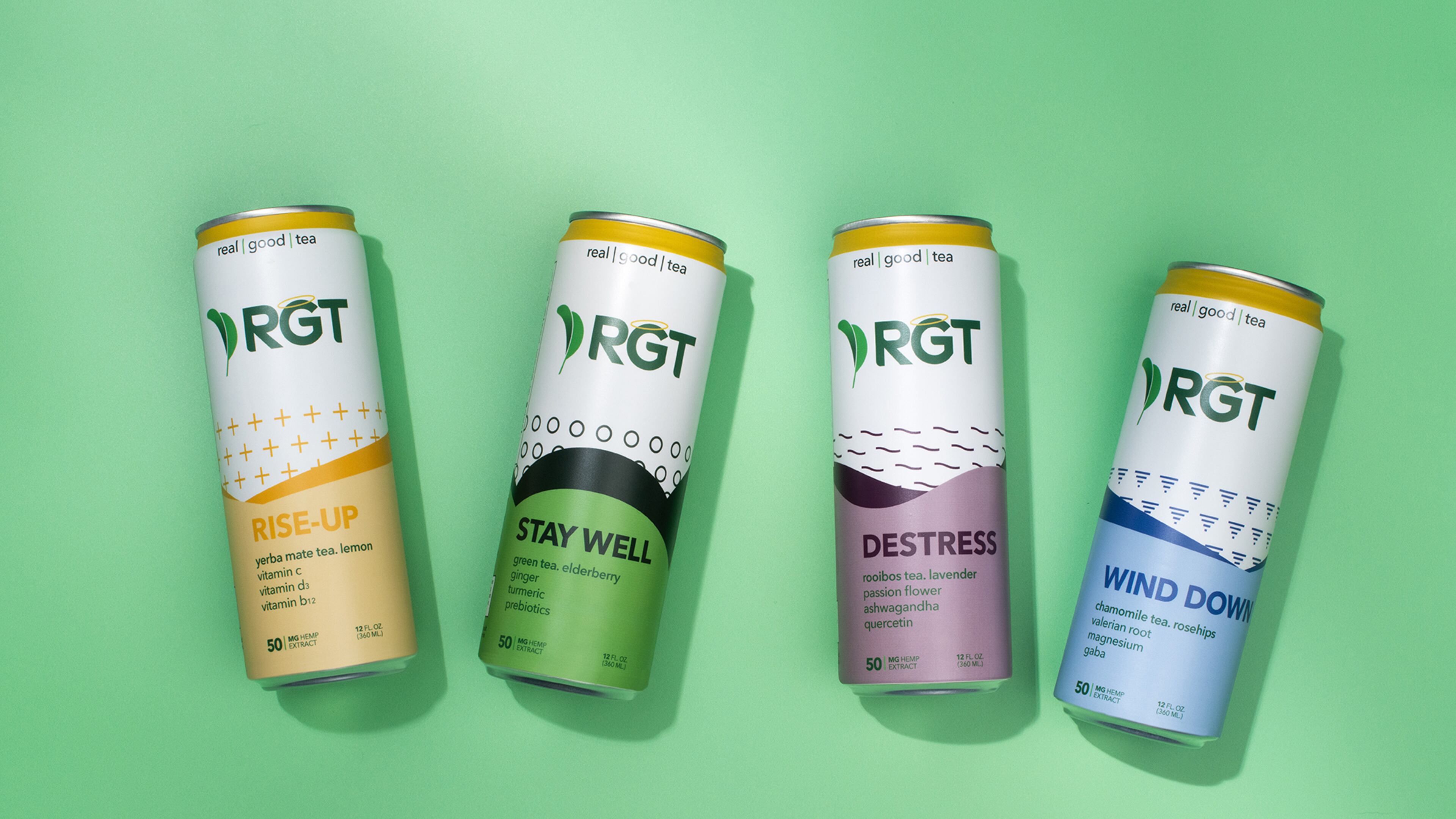 Hemp-infused tea from Real Good Tea. Courtesy of Angie Webb