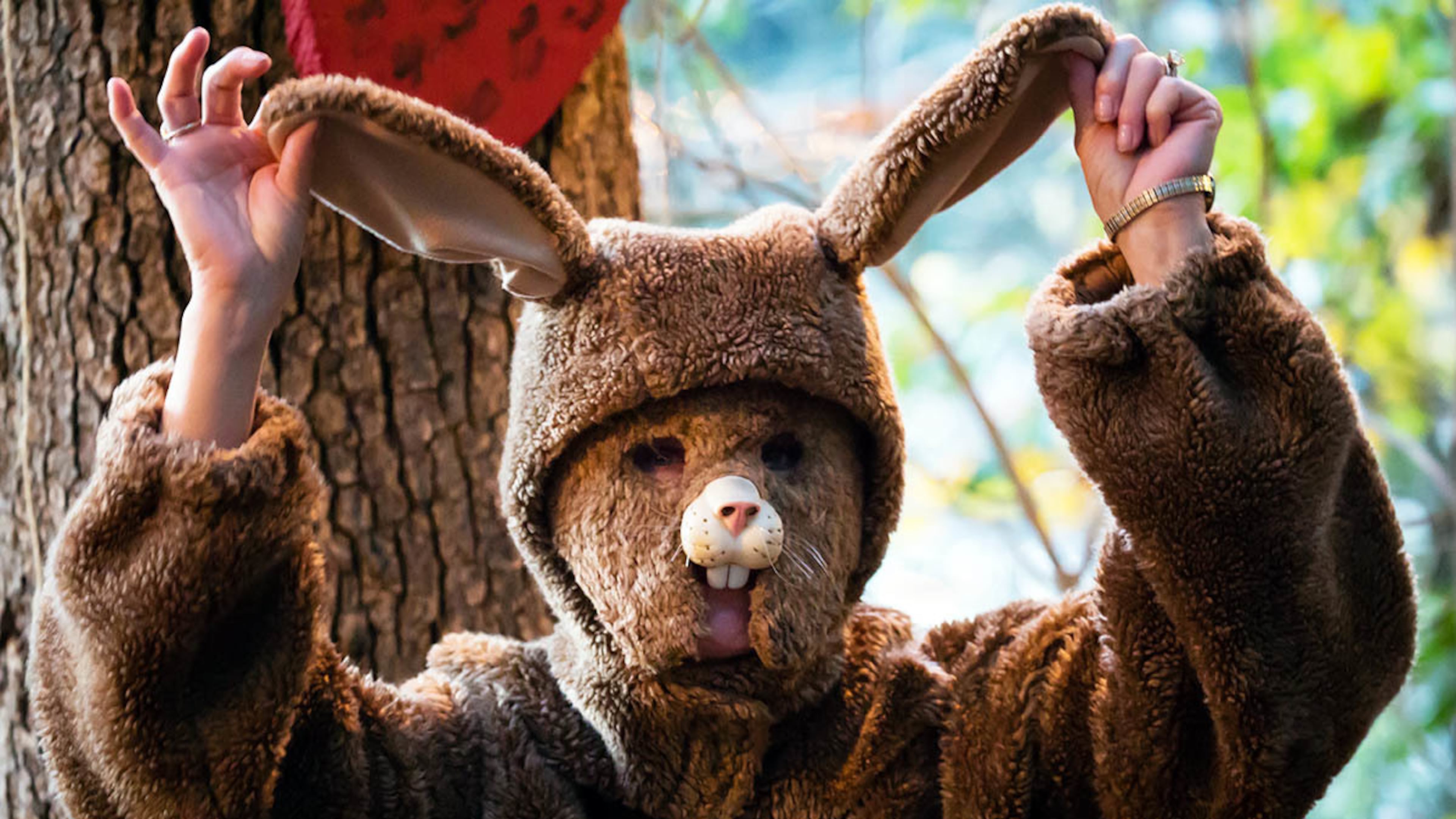 At the Chattahoochee Nature Center's Halloween Hikes, costumed woodland characters teaching visitors about nature as they lead families on a non-scary trek through the woods.