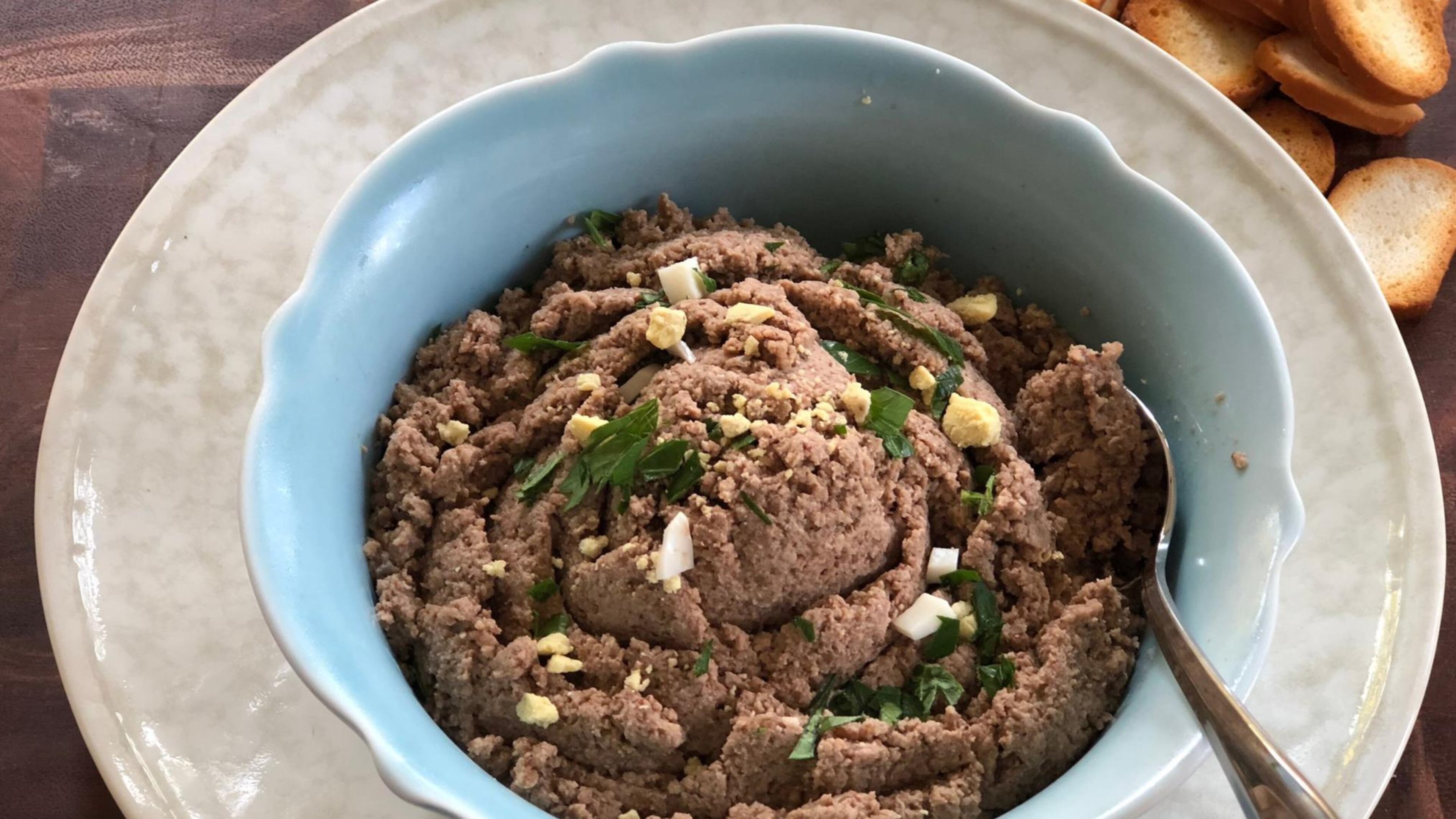 This meatless version of a classic deli favorite is made with eggplant and pecans. CONTRIBUTED BY KELLIE HYNES