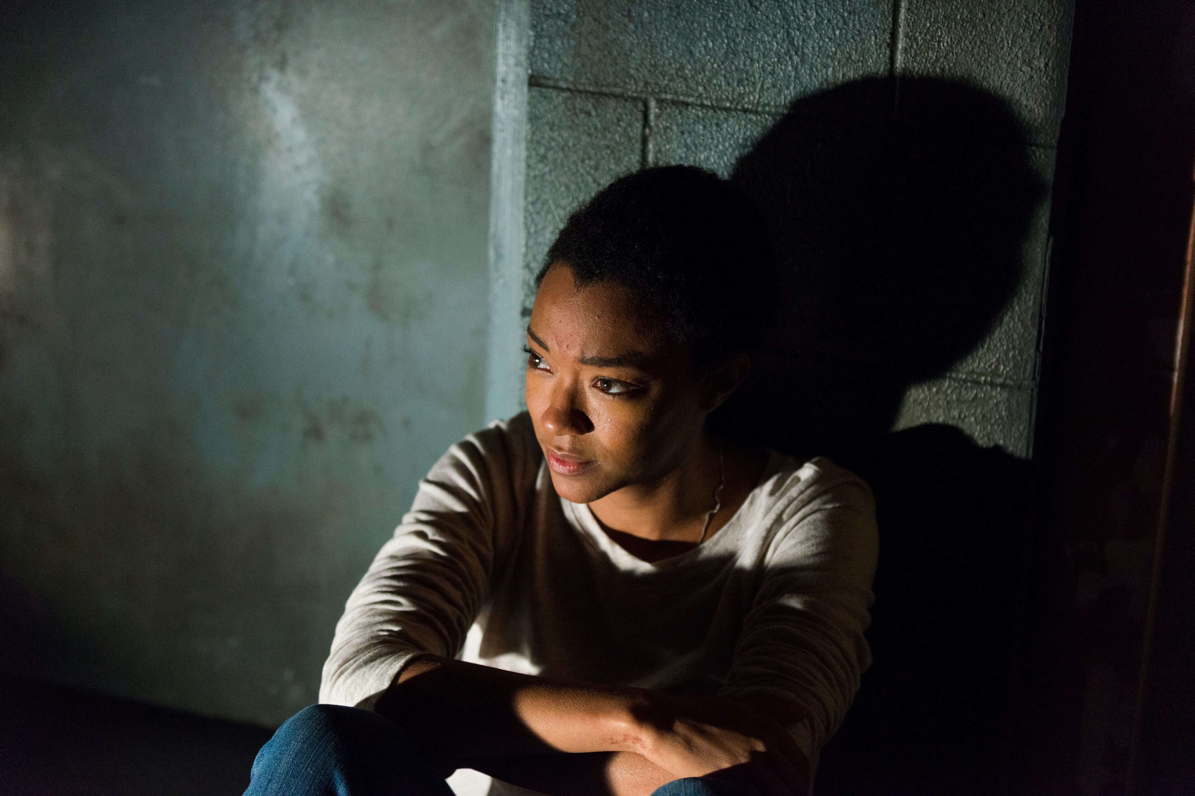 Sonequa Martin-Green as Sasha Williams - The Walking Dead _ Season 7, Episode 15 - Photo Credit: Gene Page/AMC