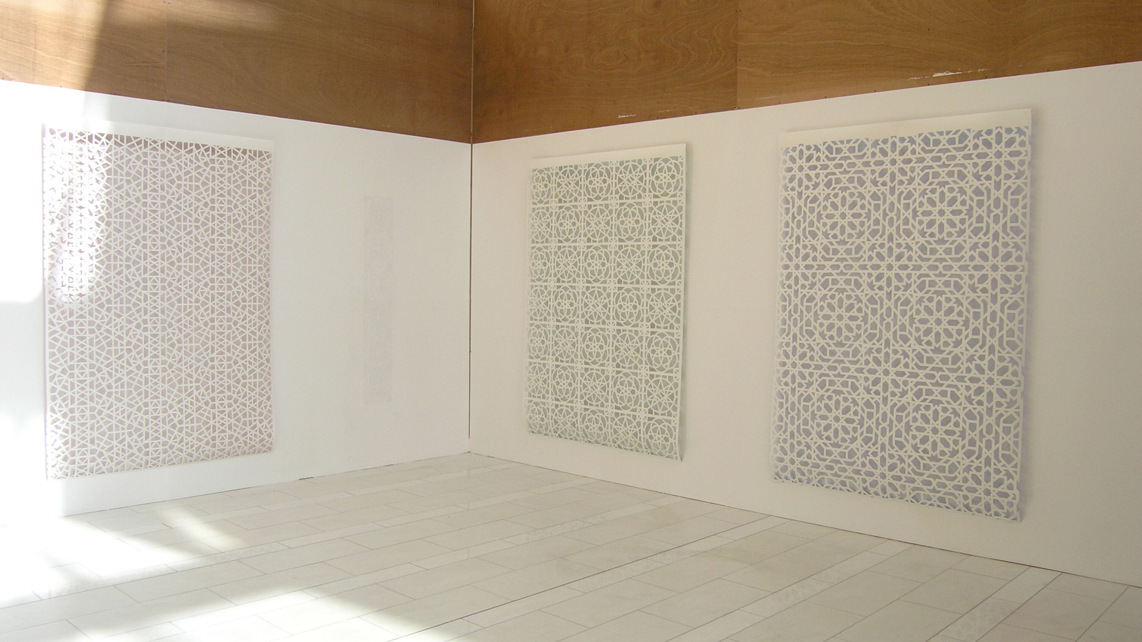 “Geometrie Aljamia: A Cultural Transliteration” is on display at the Robert C. Williams Museum of Papermaking through Dec. 6. Photo: Courtesy of Williams Museum of Papermaking