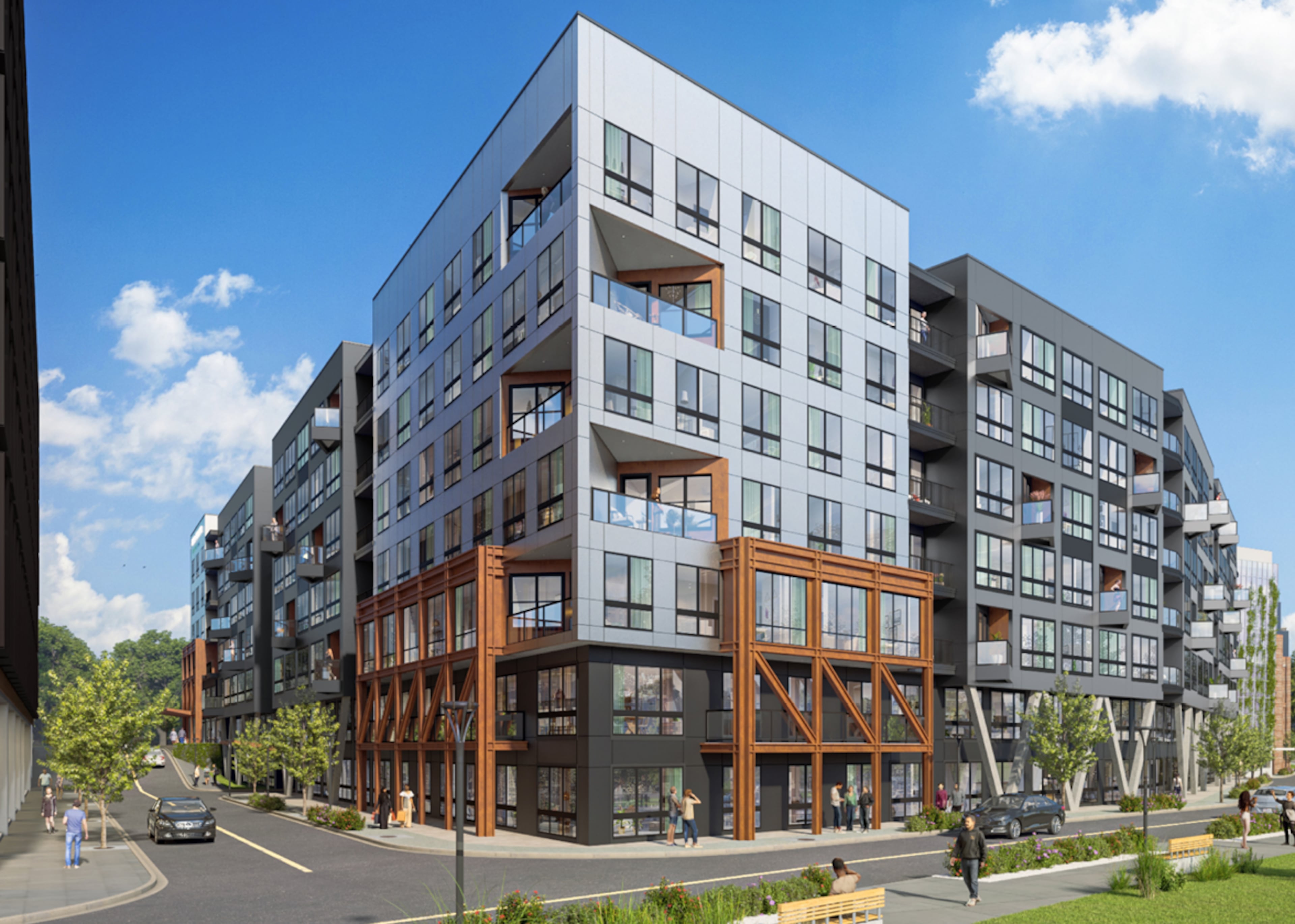 This is a rendering of the mixed-use Campus 244 project in Dunwoody. (Courtesy of Georgetown Co./City of Dunwoody)