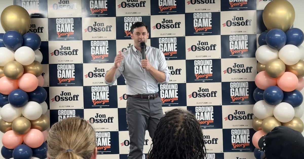 Keisha Lance Bottoms' neue beste Freundin? Senator Ossoff setzt auf ...