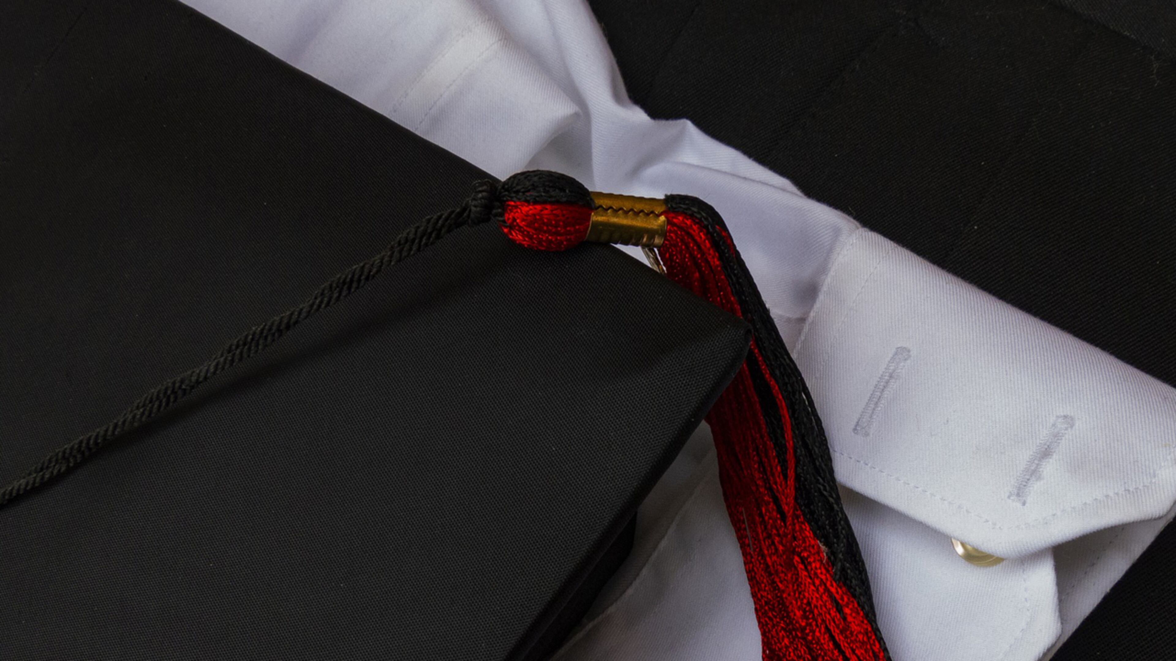 FILE PHOTO: A teen who was not able to speak when he was young, giving his high school graduation speech.