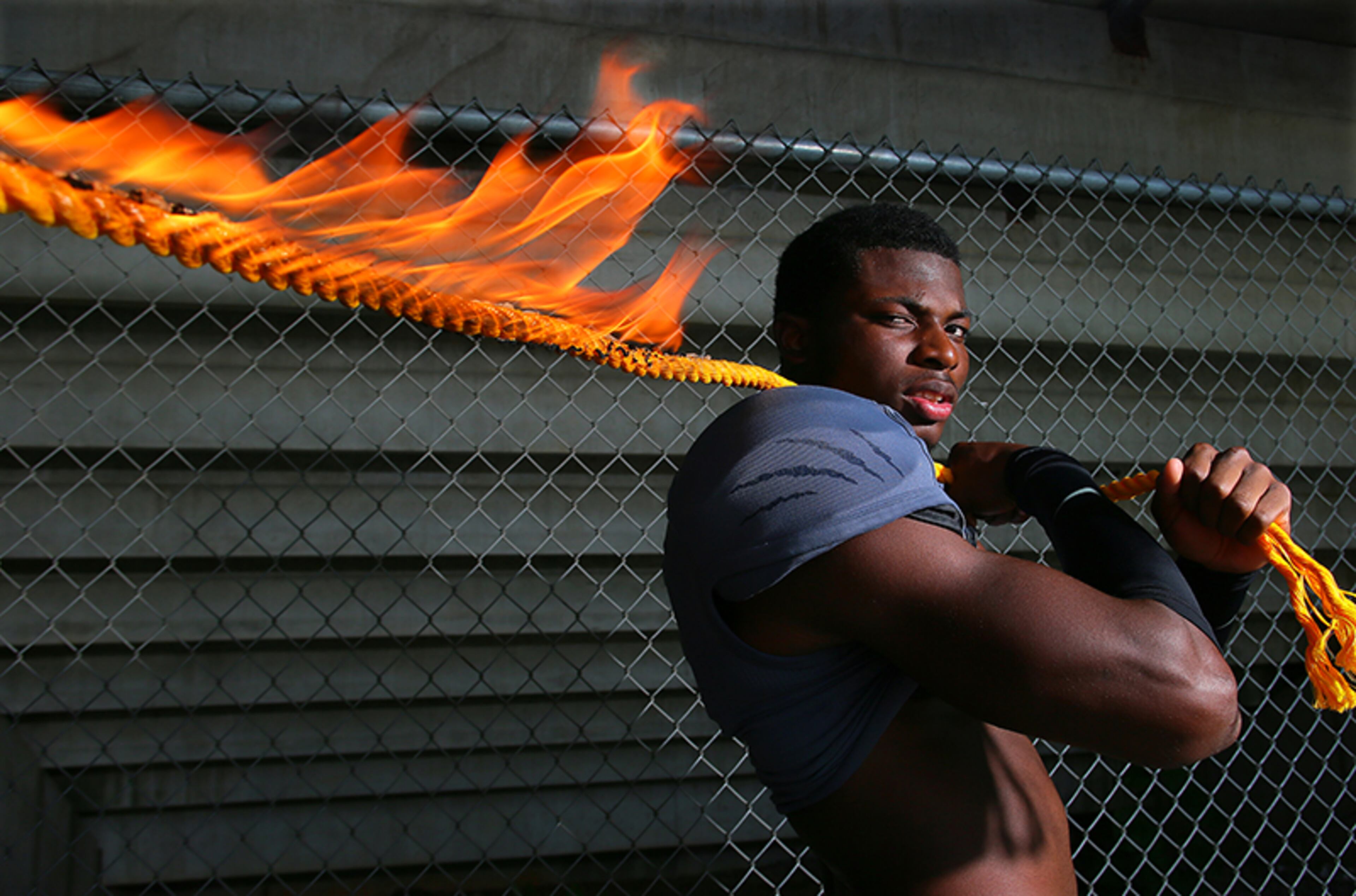 Lorenzo Carter, senior, defensive end, Norcross: Carter, 6-foot-5, 235 pounds, was a first-team all-state player for the Class AAAAAA championship team. He led Gwinnett County with 18 sacks and caused five fumbles. He finished with 12 total tackles, including five for losses, in the state championship game against Lovejoy.