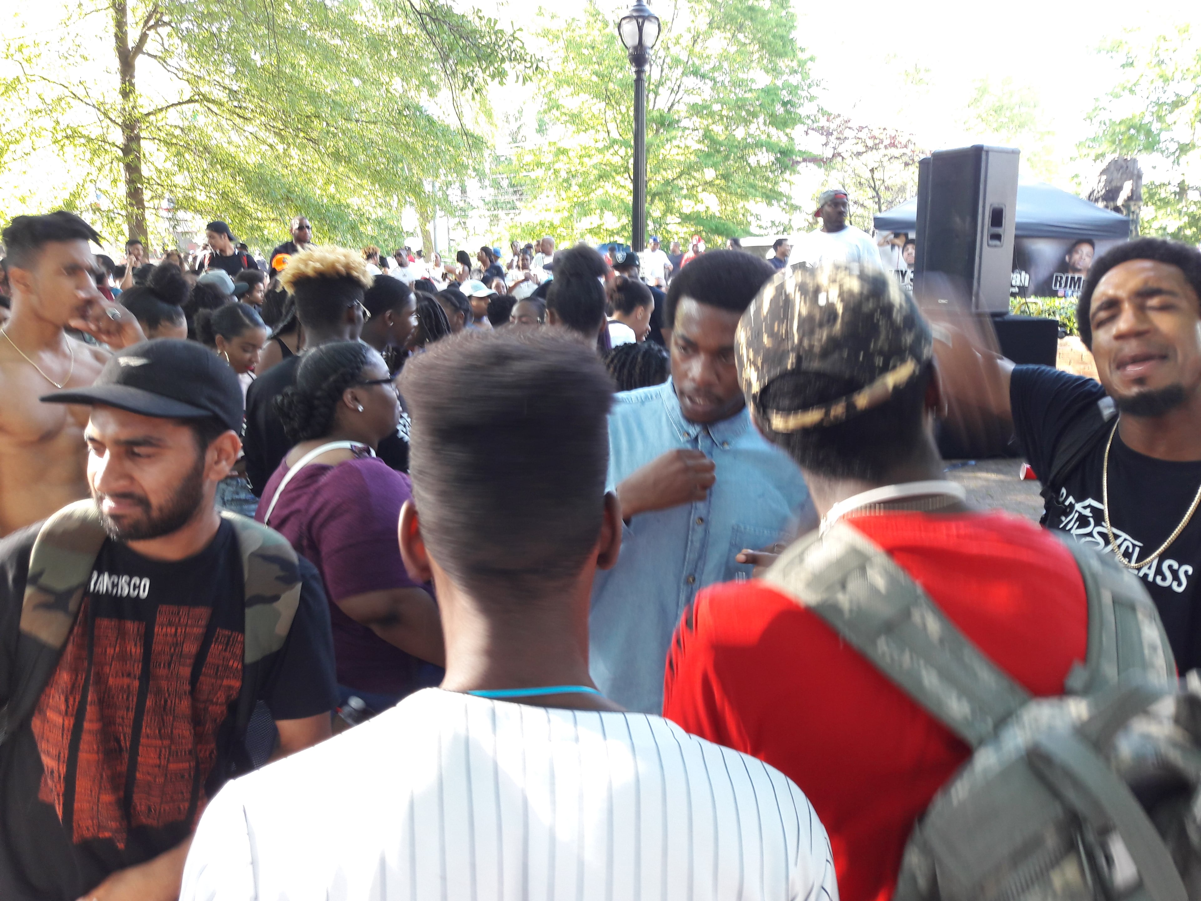 West coast rapper YG was one of several artists performing during the Cali Picnic Saturday, April 22. The afternoon event included face painting, grilling, a car show and music provided by Atlanta and west coast DJs.