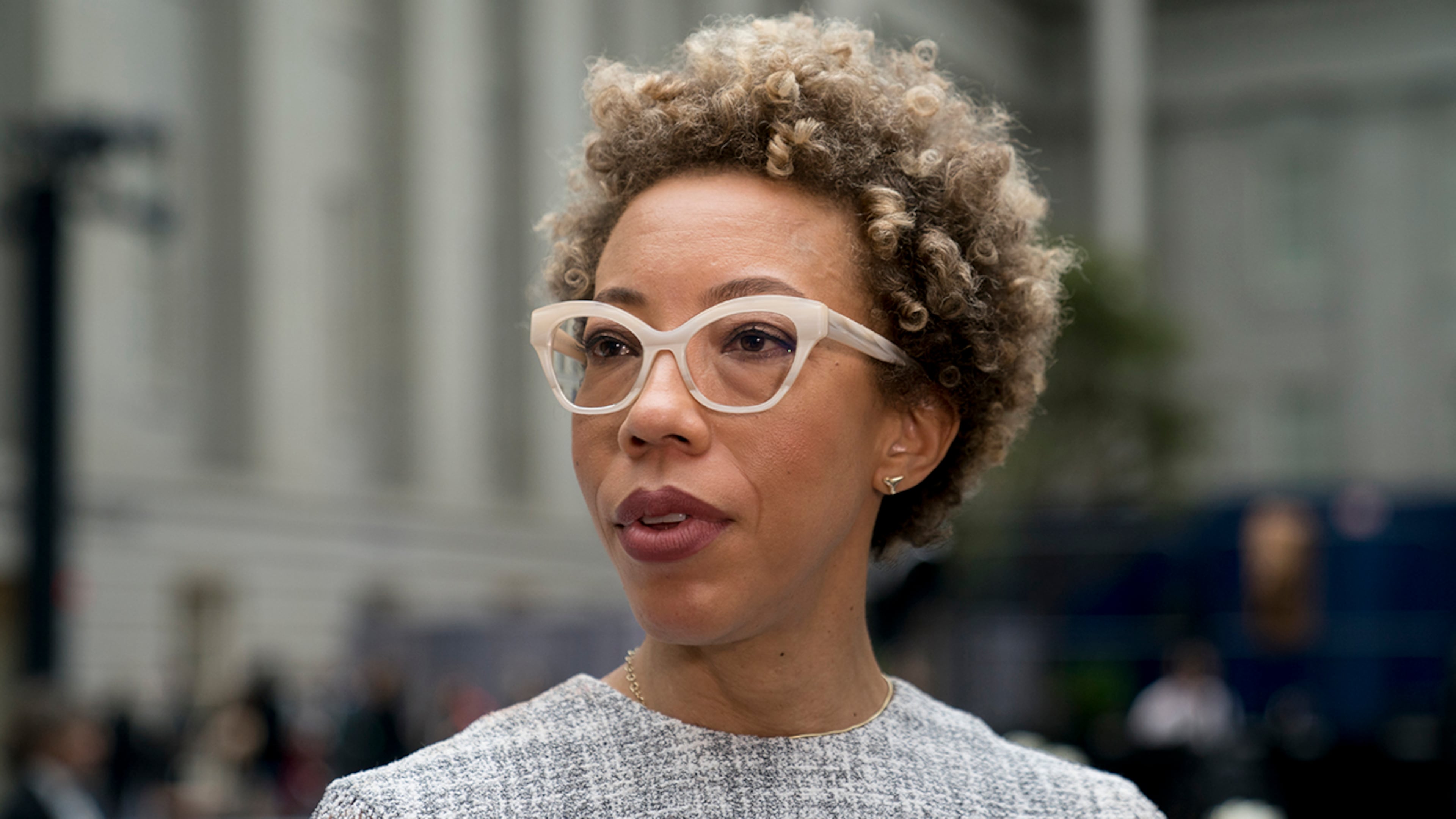 A native of Columbus and a fine arts graduate of Clark Atlanta, Amy Sherald was chosen as the official portrait artist of former first lady Michelle Obama. On the same week that the portrait was unveiled at the Smithsonian National Portrait Gallery, it was also announced that Sherald was awarded the High Museum's 2018 David C. Driskell Prize. (Andrew Harnik/AP)