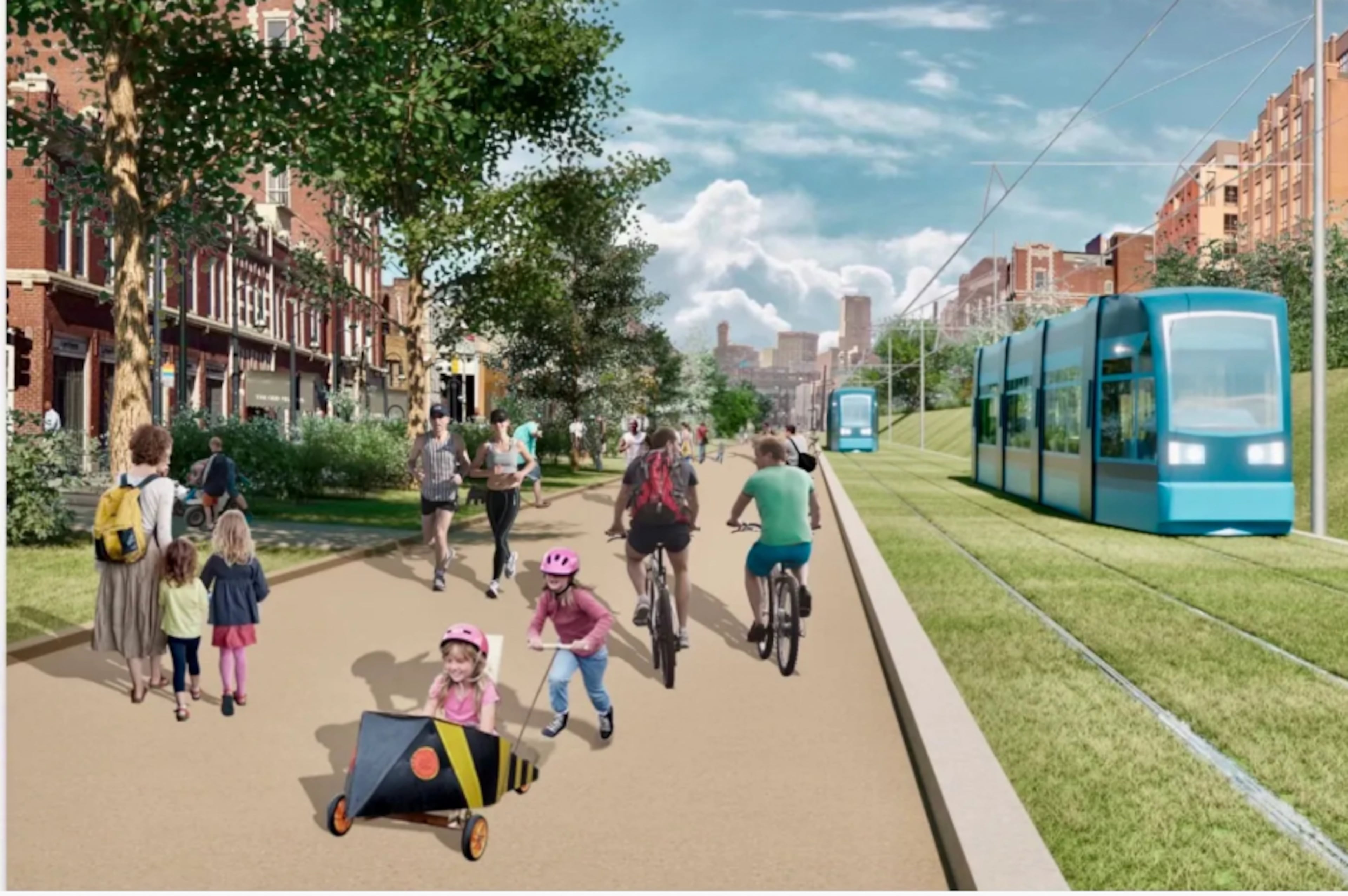 Beltline light rail